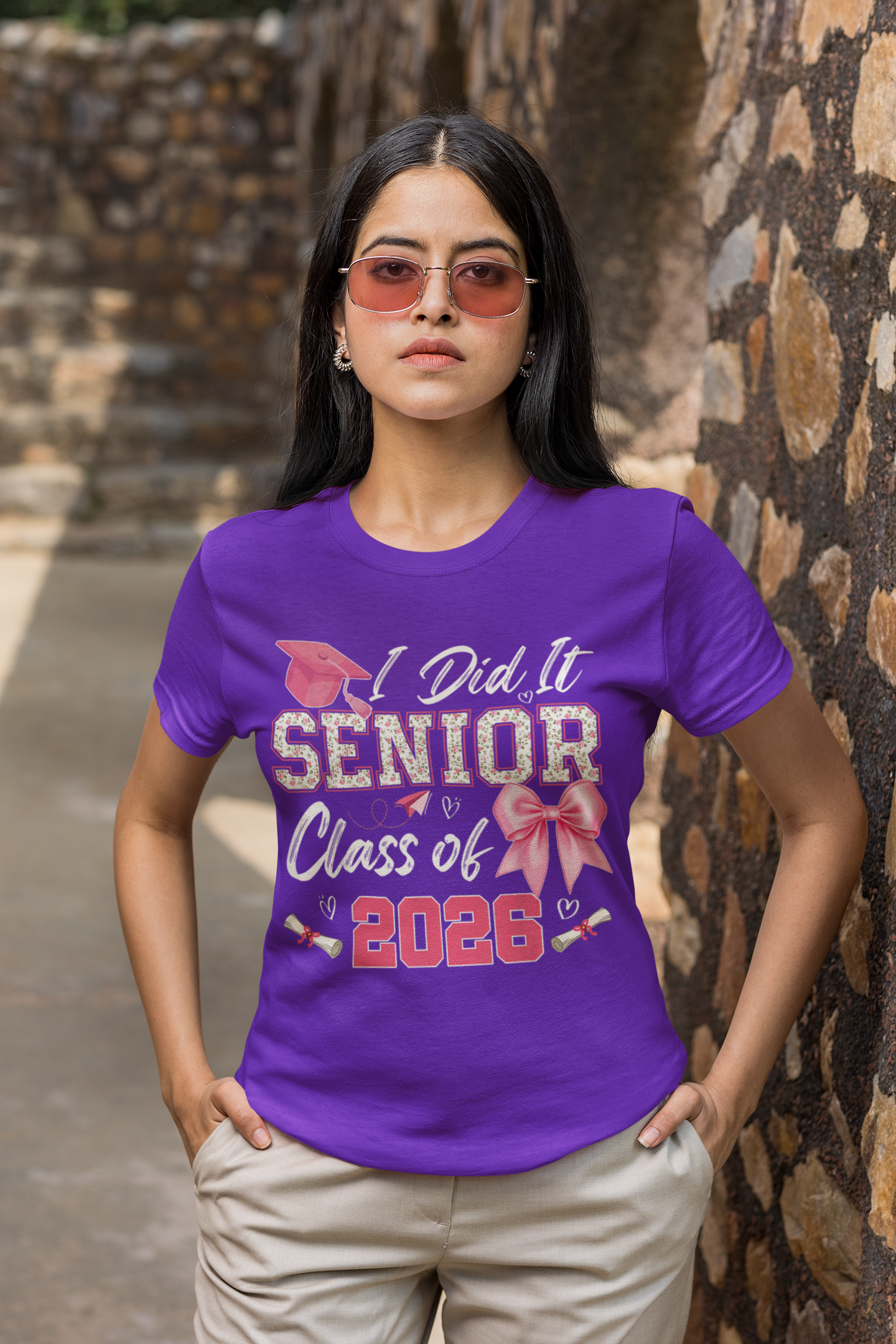 I Did It Senior Class of 2026 Tee