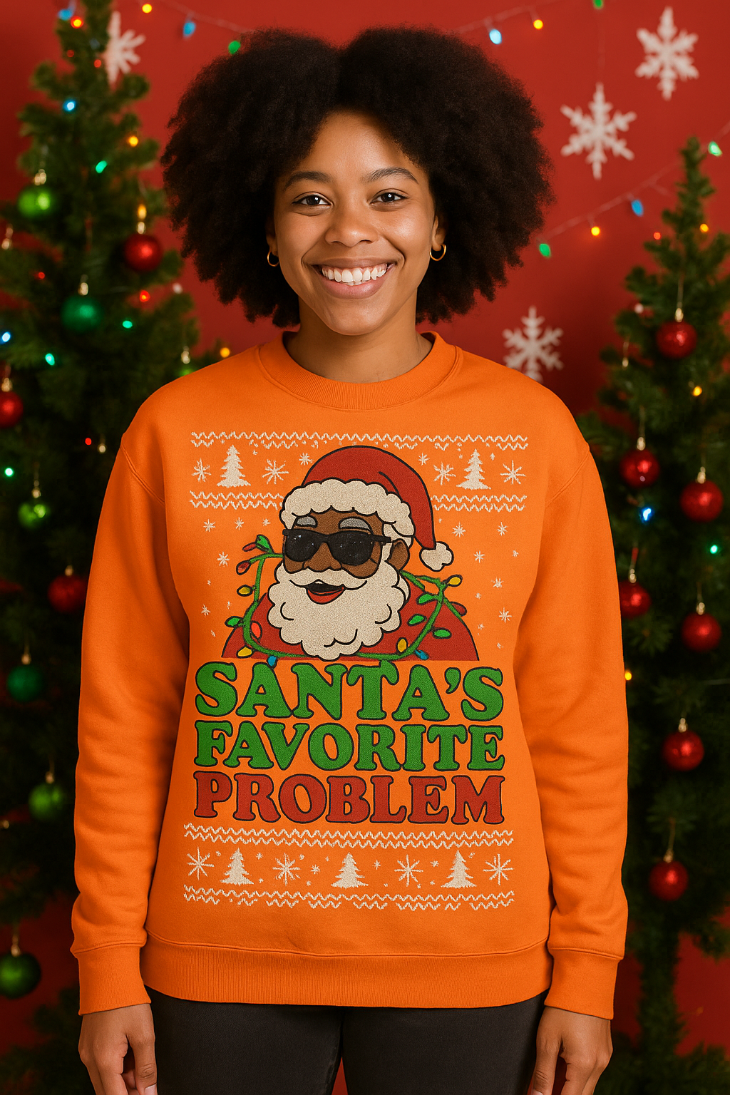 Santa’s Favorite Problem Sweatshirt