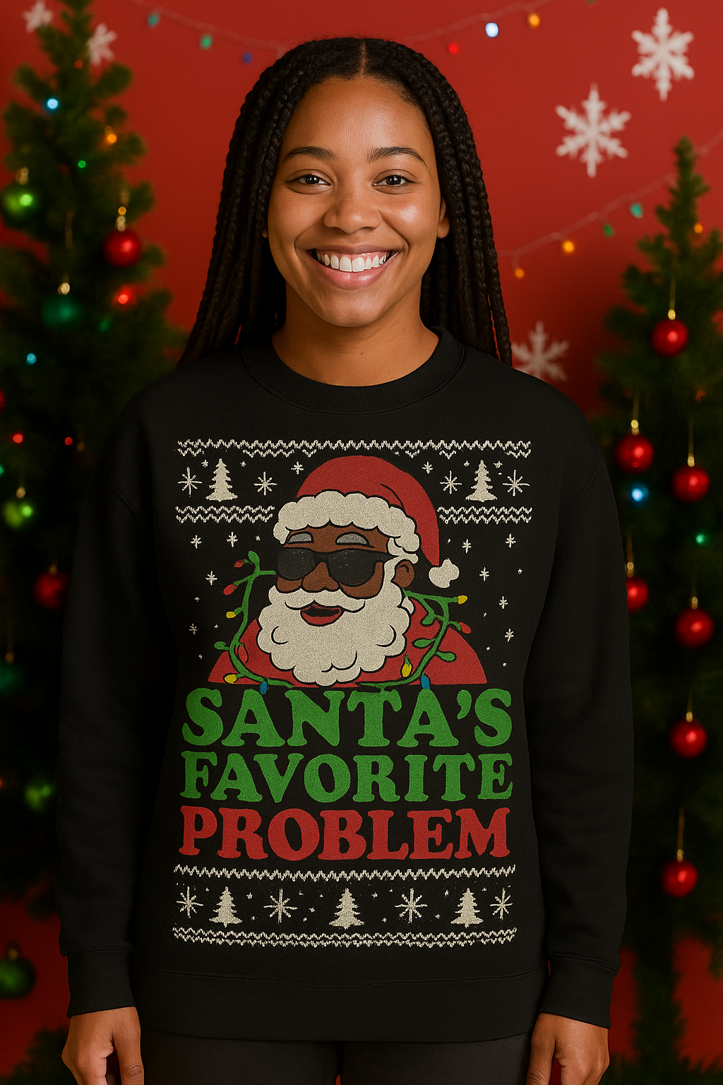 Santa’s Favorite Problem Sweatshirt