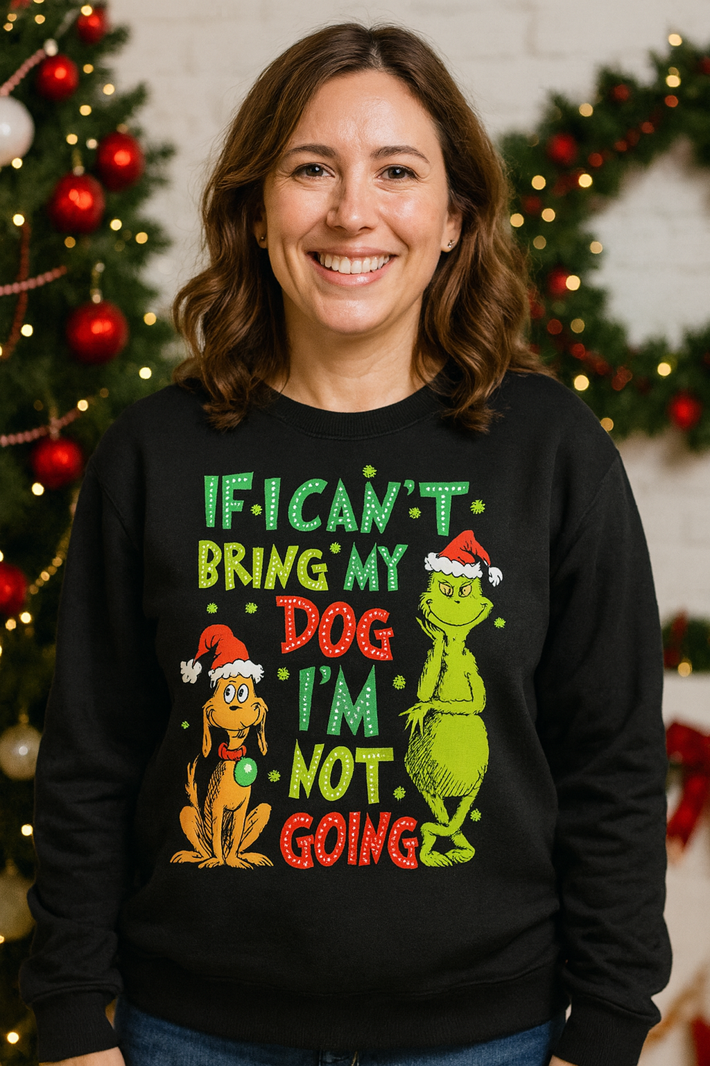 Christmas Dog Lover Sweatshirt, Funny Pet Owners
