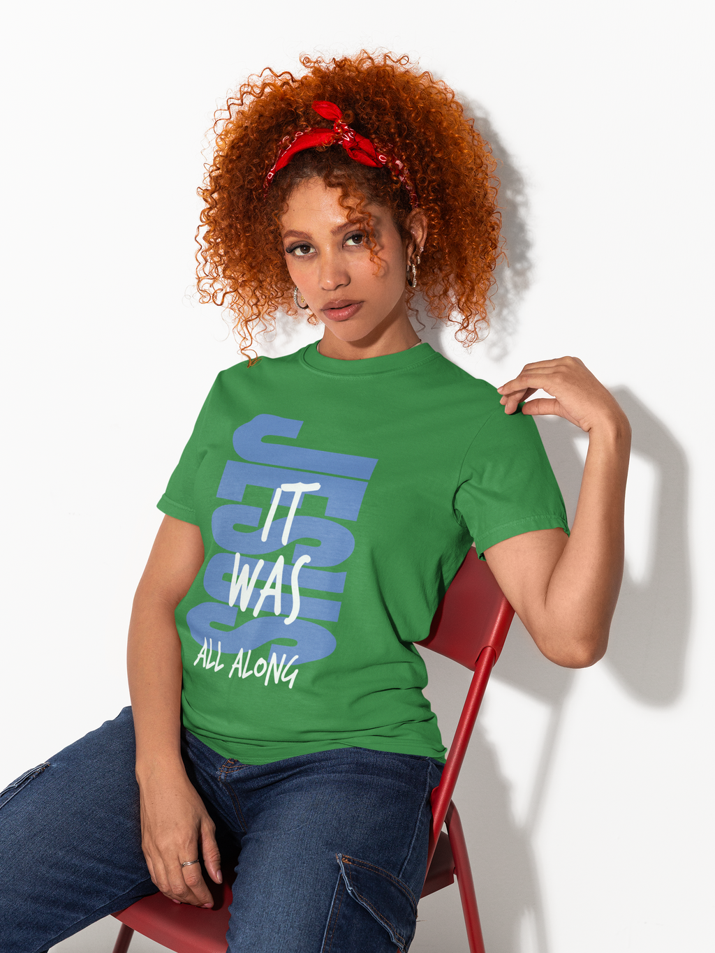 It Was Jesus All Along T-Shirt — Faith-Based Christian Tee