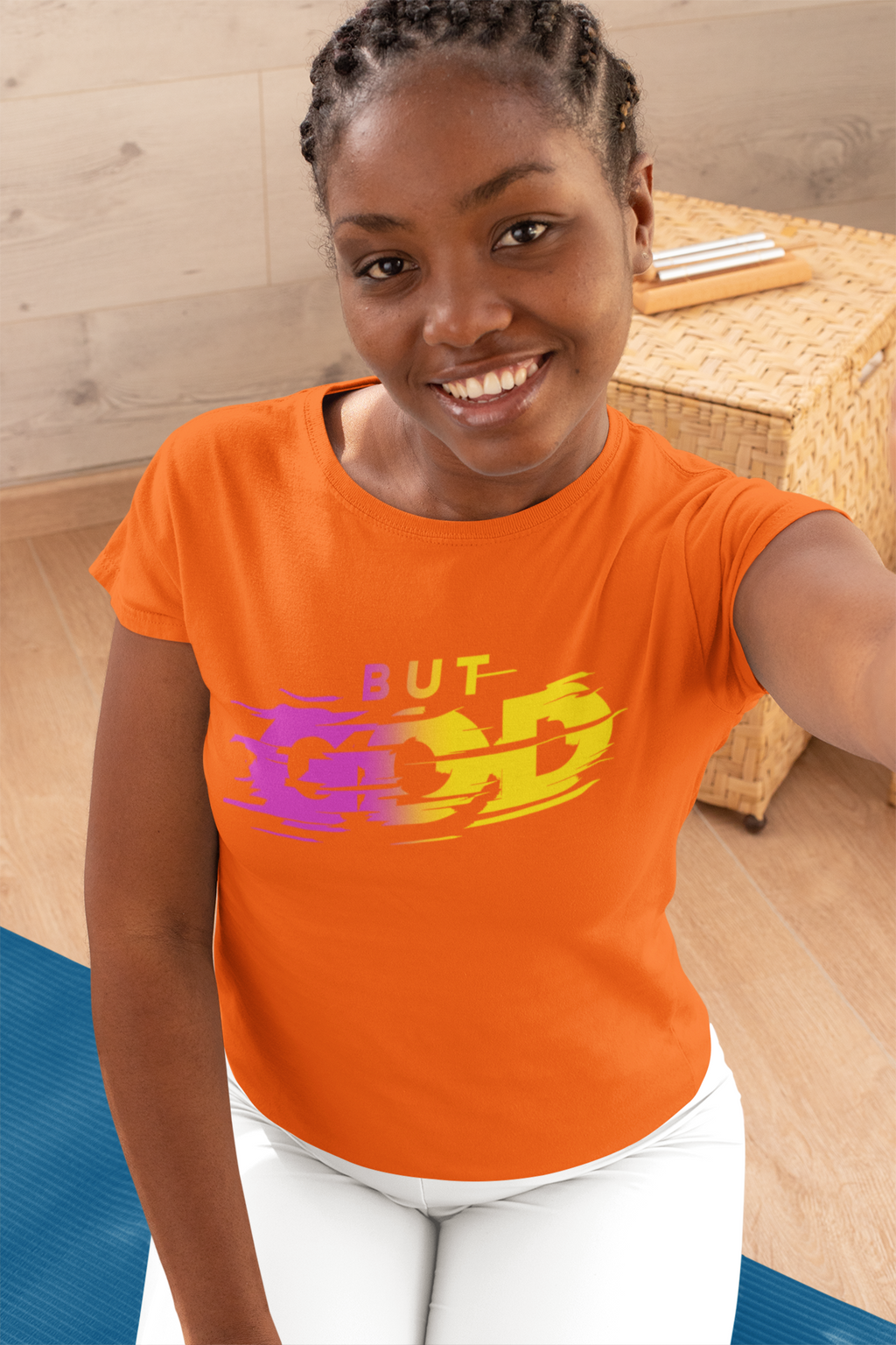 But God Tee — Inspirational Christian Graphic T-Shirt