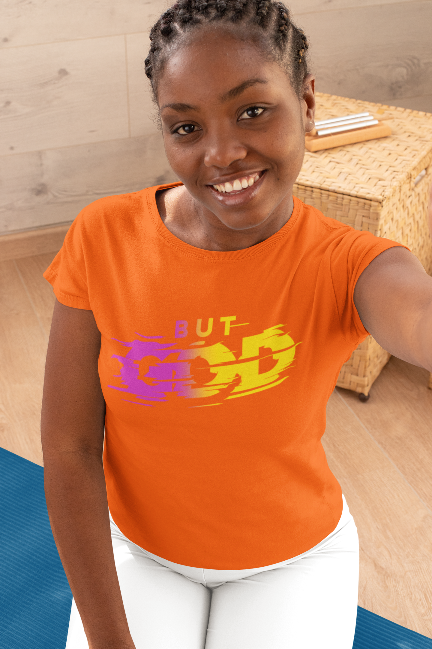 But God Tee — Inspirational Christian Graphic T-Shirt