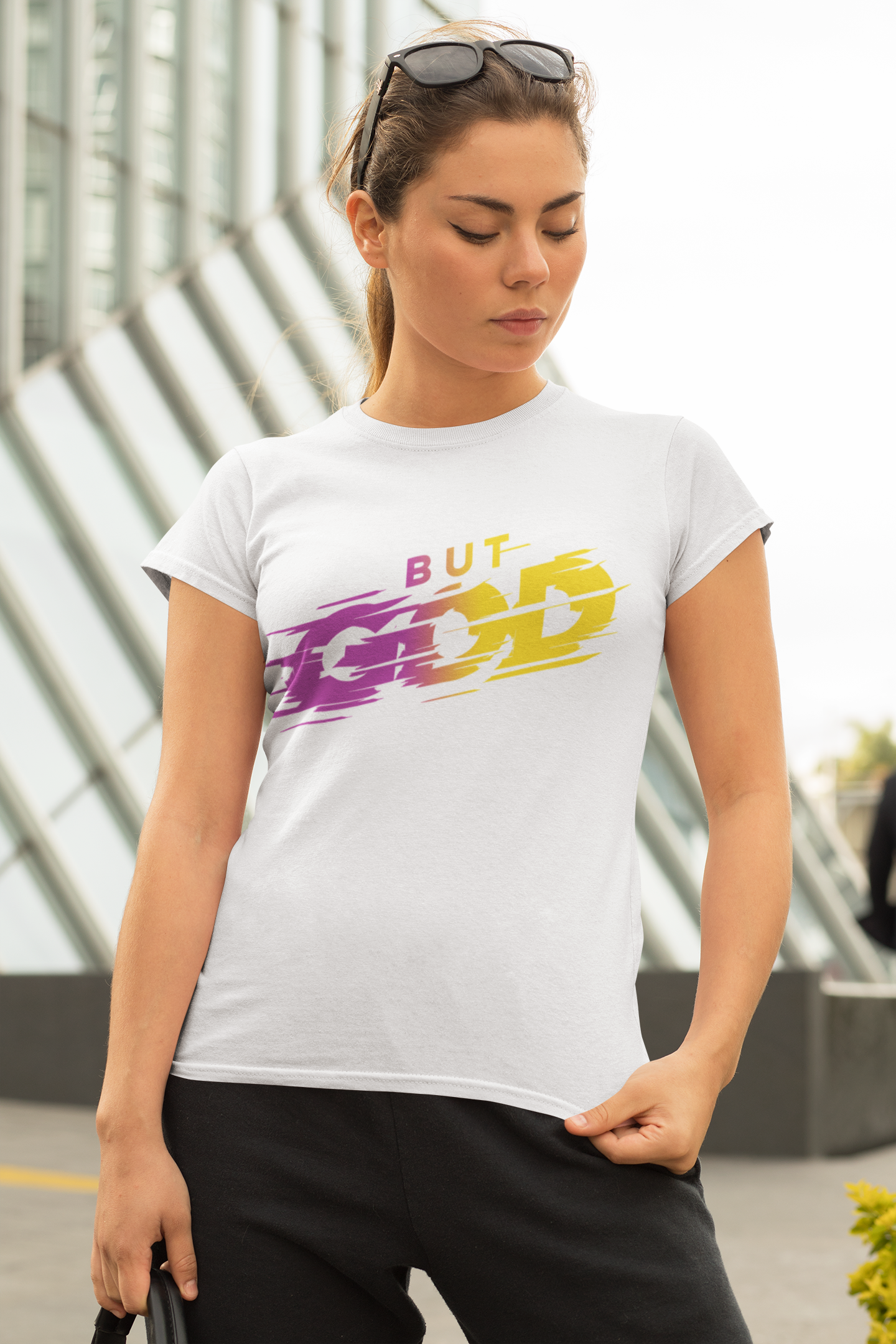 But God Tee — Inspirational Christian Graphic T-Shirt