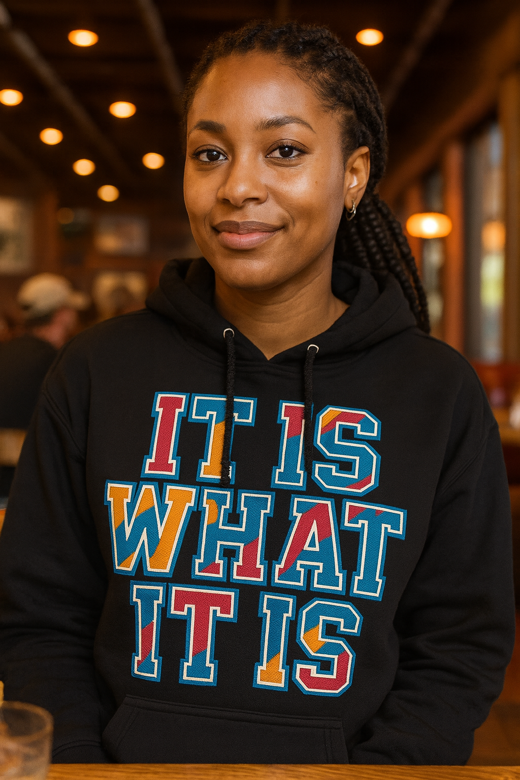 It Is What It Is Hoodie — Casual Comfort Pullover for Everyday Wear