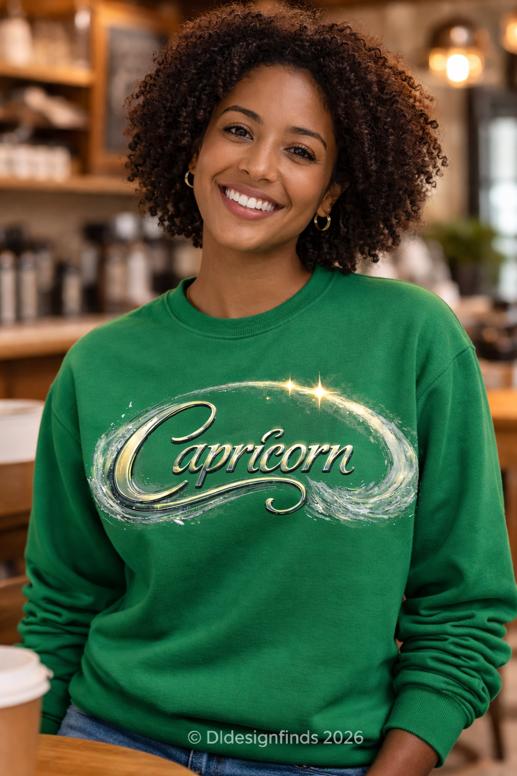 Capricorn Zodiac Sweatshirt — Astrology Sign Crewneck for Capricorn
