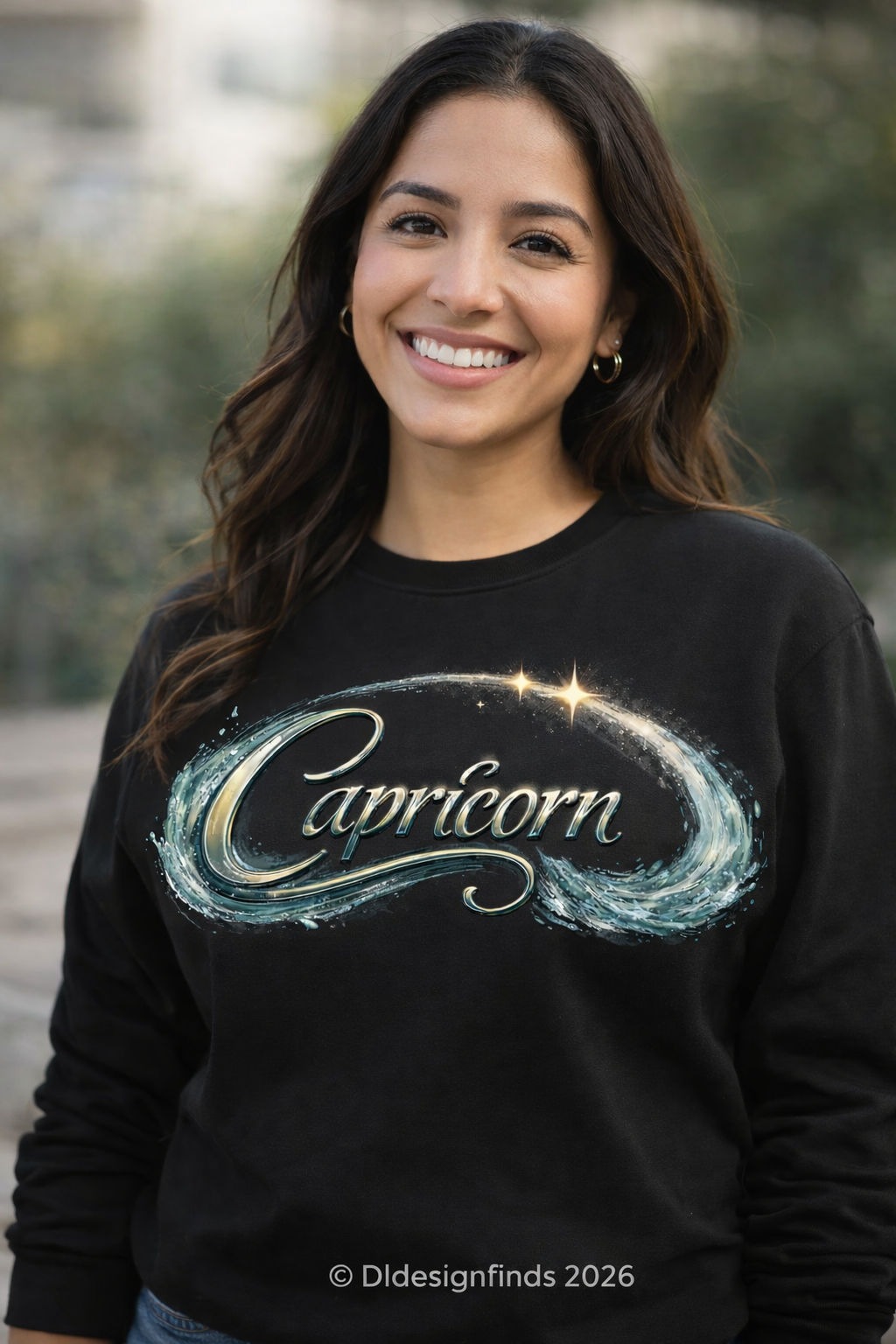 Capricorn Zodiac Sweatshirt — Astrology Sign Crewneck for Capricorn