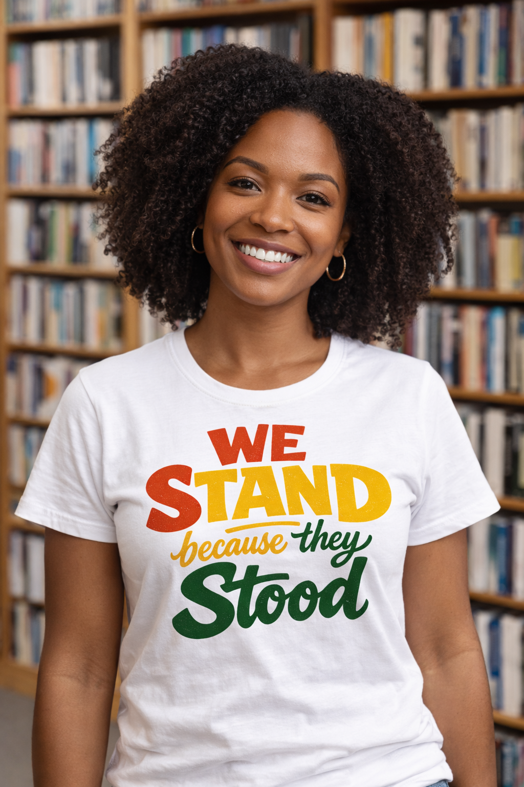 We Stand Because They Stood T-Shirt