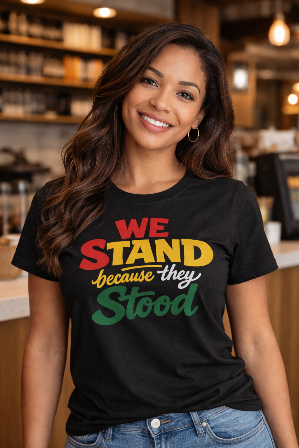 We Stand Because They Stood T-Shirt