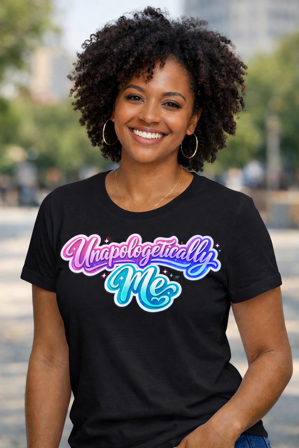 Unapologetically Me Graphic Tee – Confidence Statement Shirt