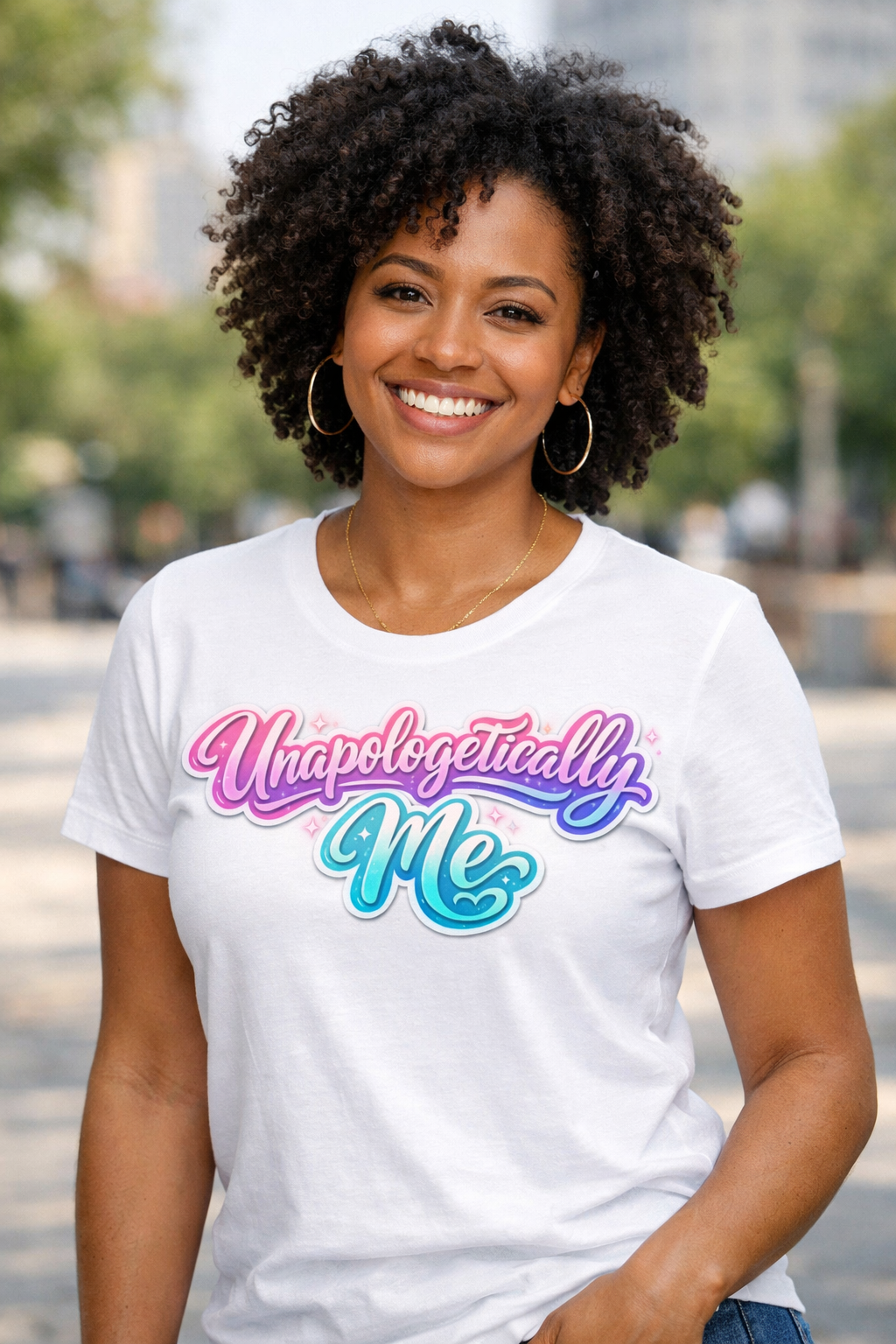 Unapologetically Me Graphic Tee – Confidence Statement Shirt
