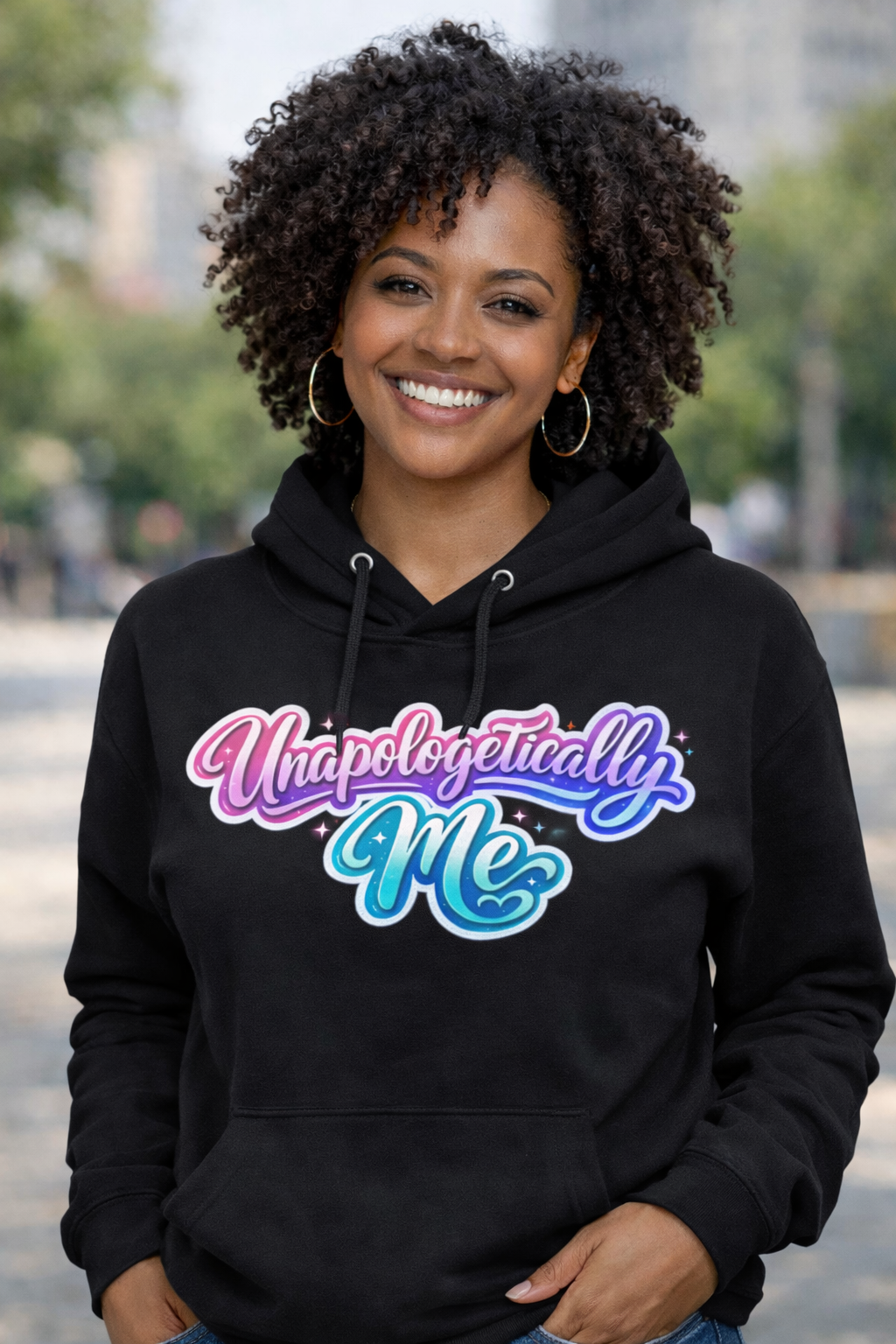 Unapologetically Me Hoodie – Women’s Empowerment | Confidence Statement Pullover