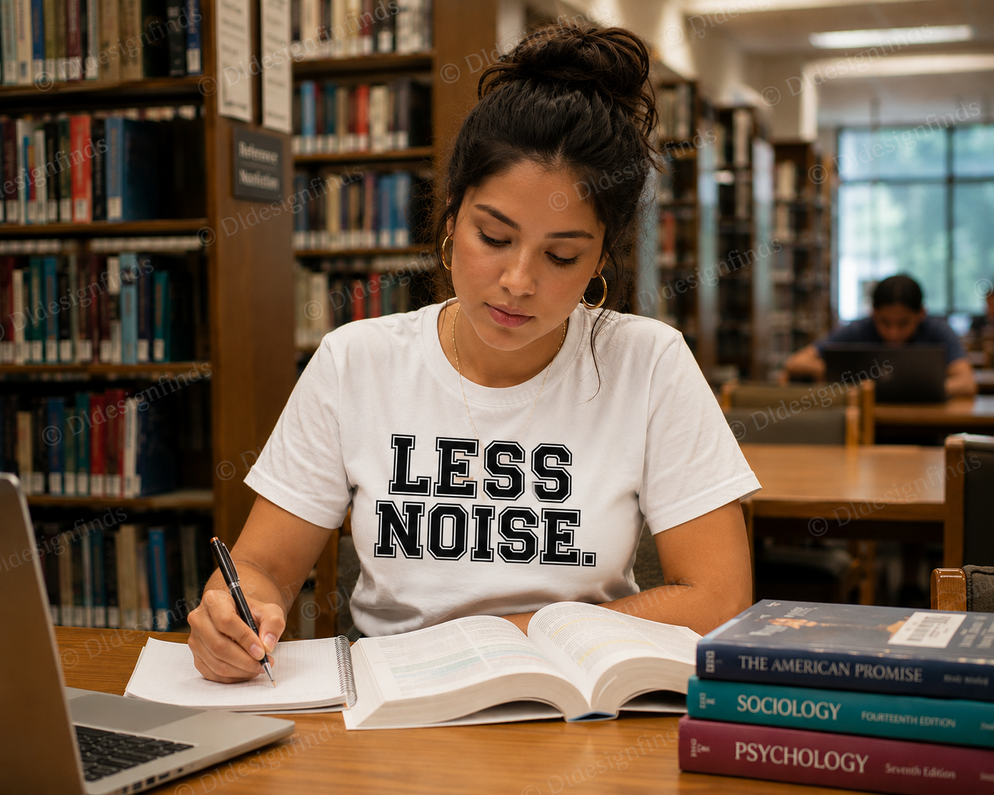 Less Noise T‑Shirt — Minimalist Graphic Tee for Quiet Life
