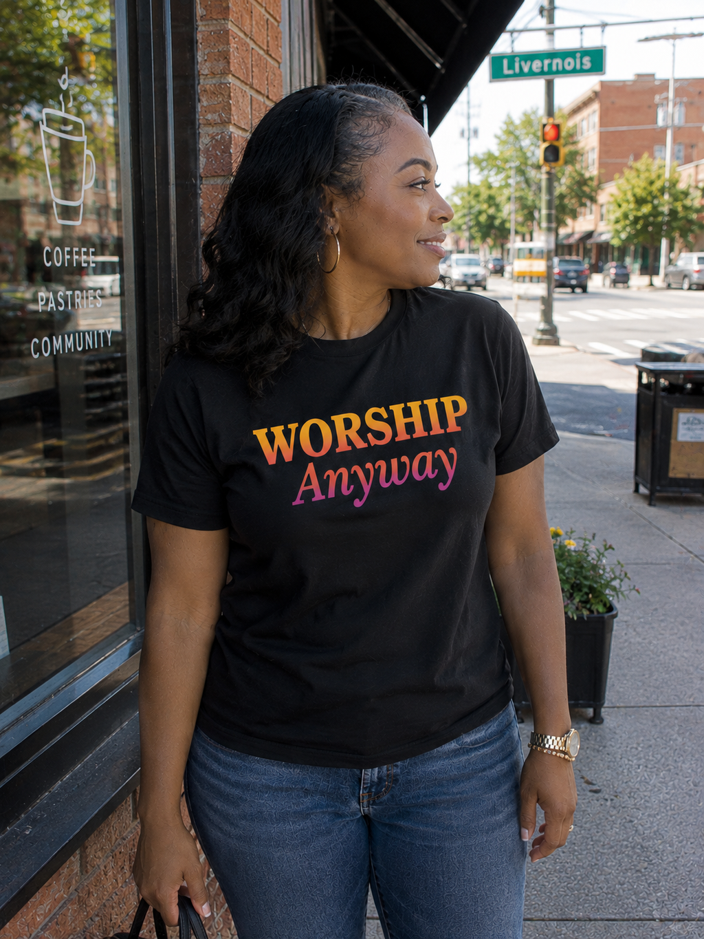 Worship Anyway Faith T-Shirt | Christian Worship Apparel
