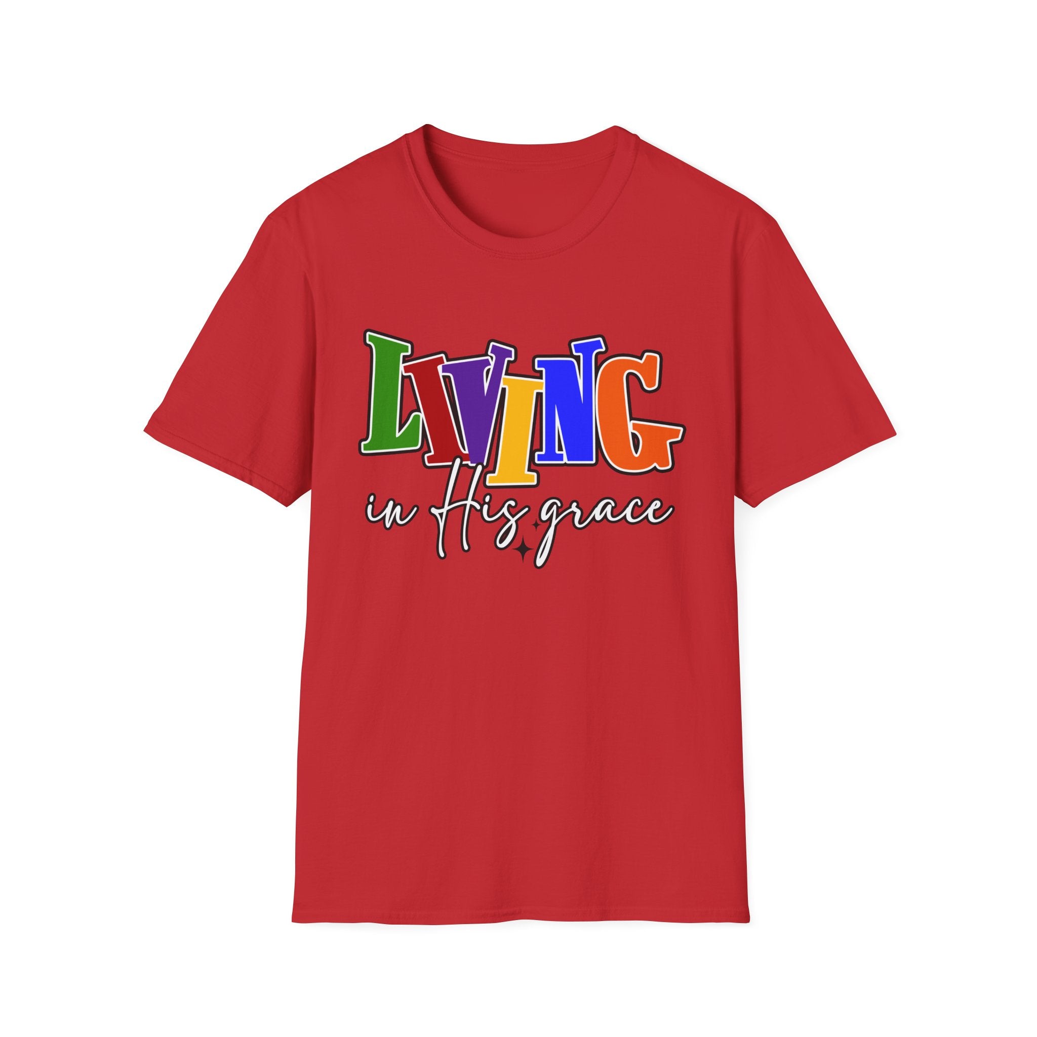 Living in His Grace Christian T-Shirt