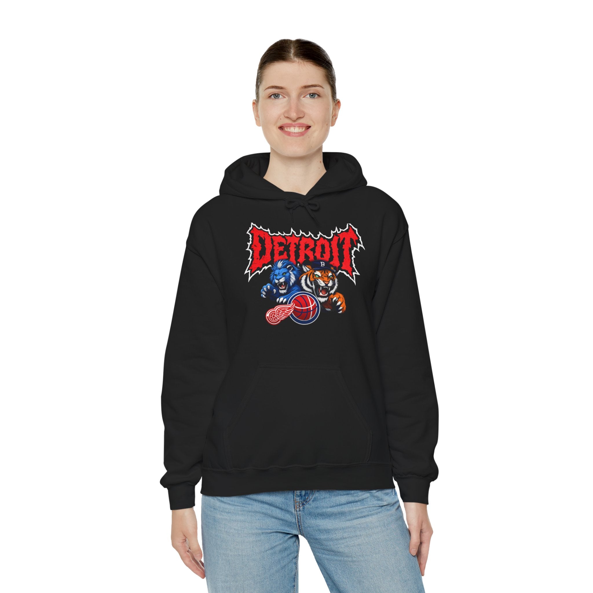 Detroit Hoodie — Retro Graphic Pullover