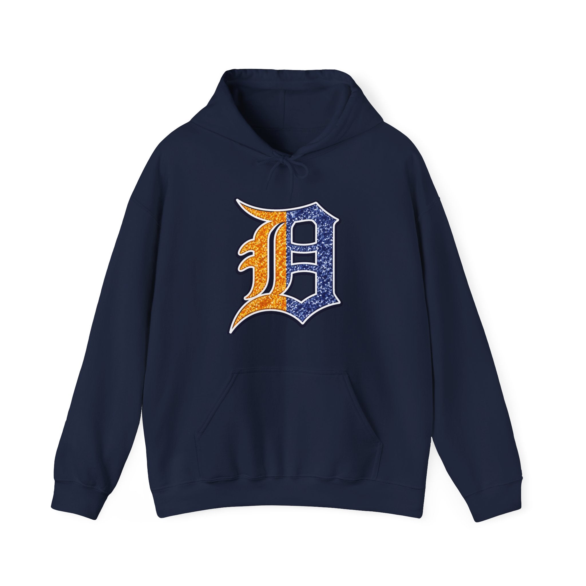 Detroit D Vintage Letter Pullover