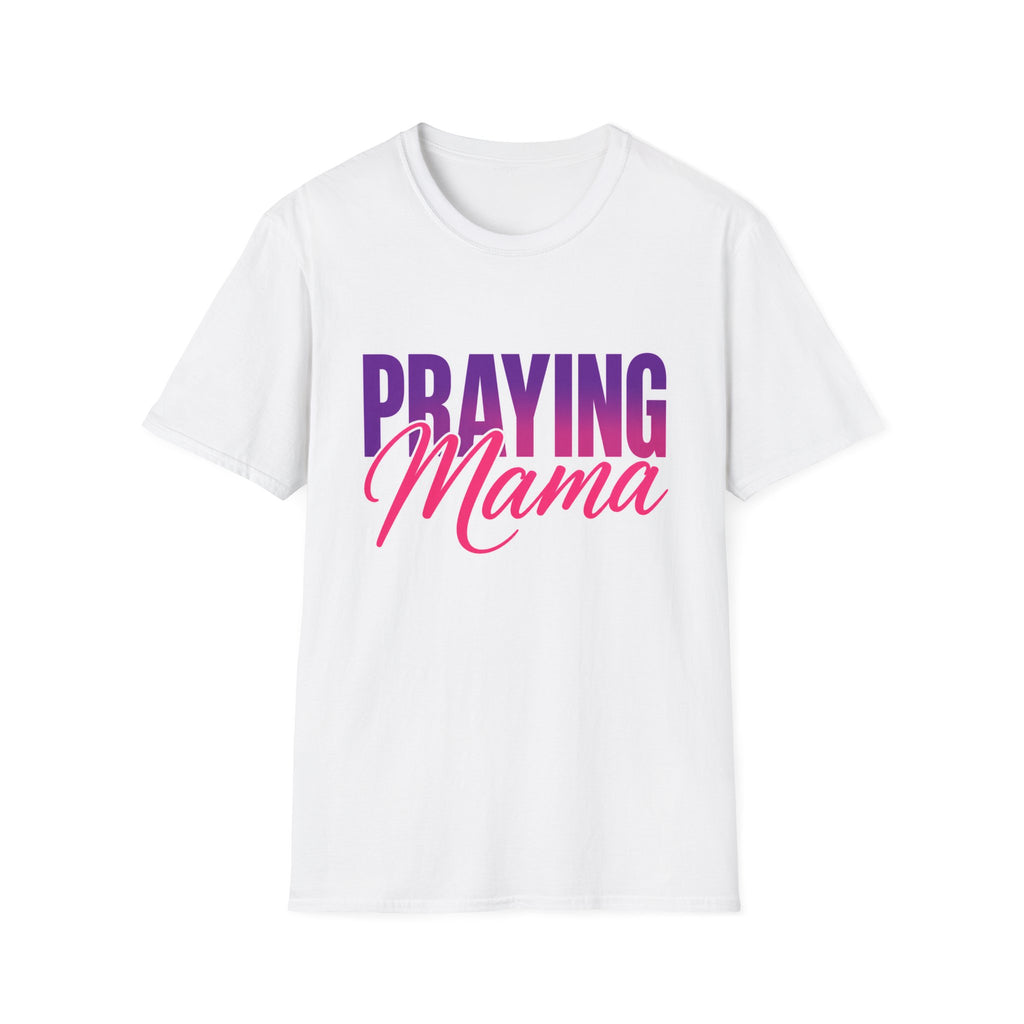 Praying Mama T-Shirt – Faith-Based Graphic Tee for Women | Inspirational Christian Shirt