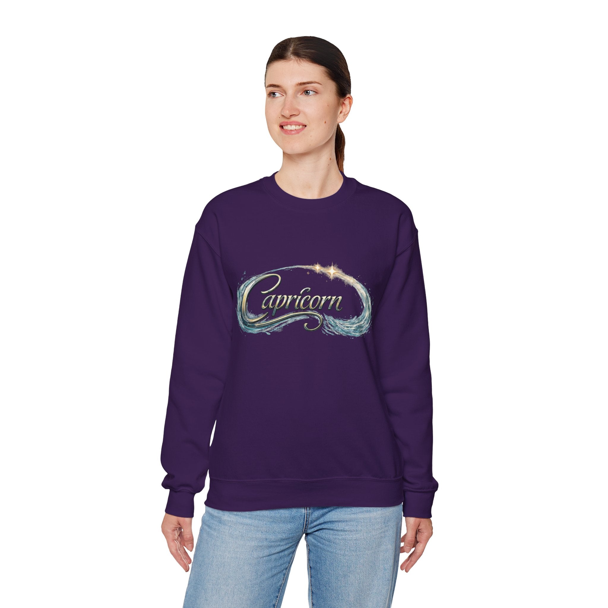 Capricorn Zodiac Sweatshirt — Astrology Sign Crewneck for Capricorn