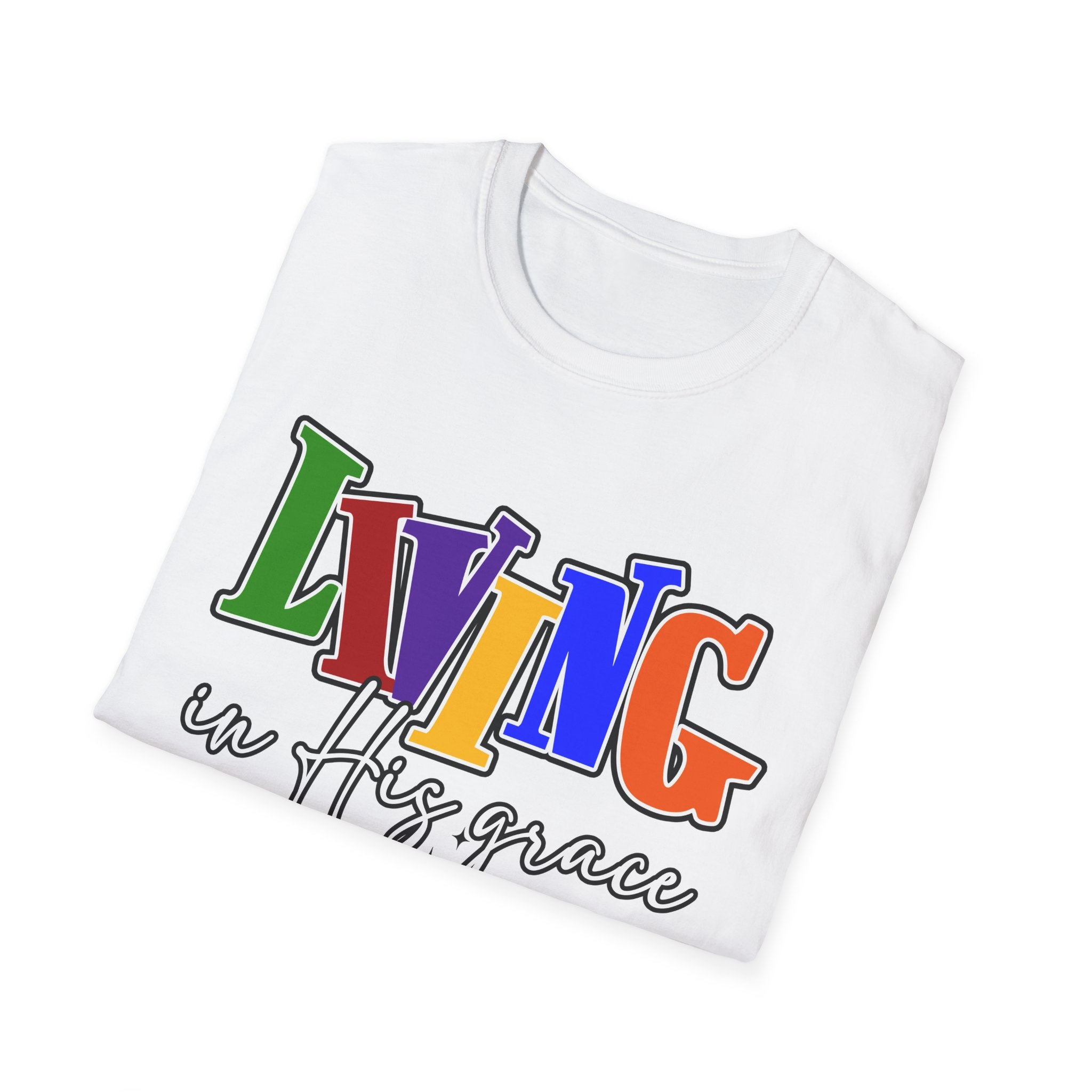Living in His Grace Christian T-Shirt