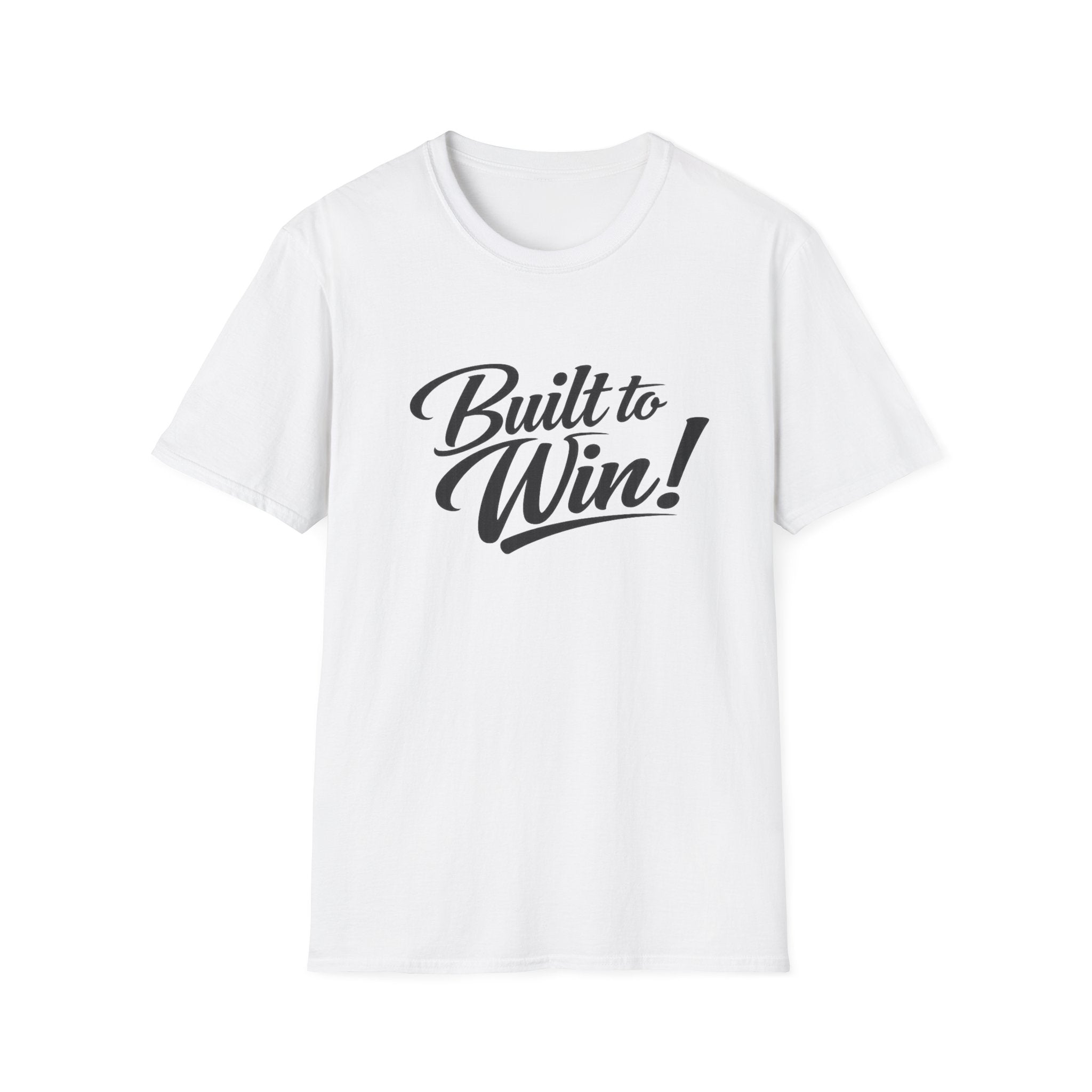 Built to Win Inspirational T-Shirt — Motivational Athletic Tee