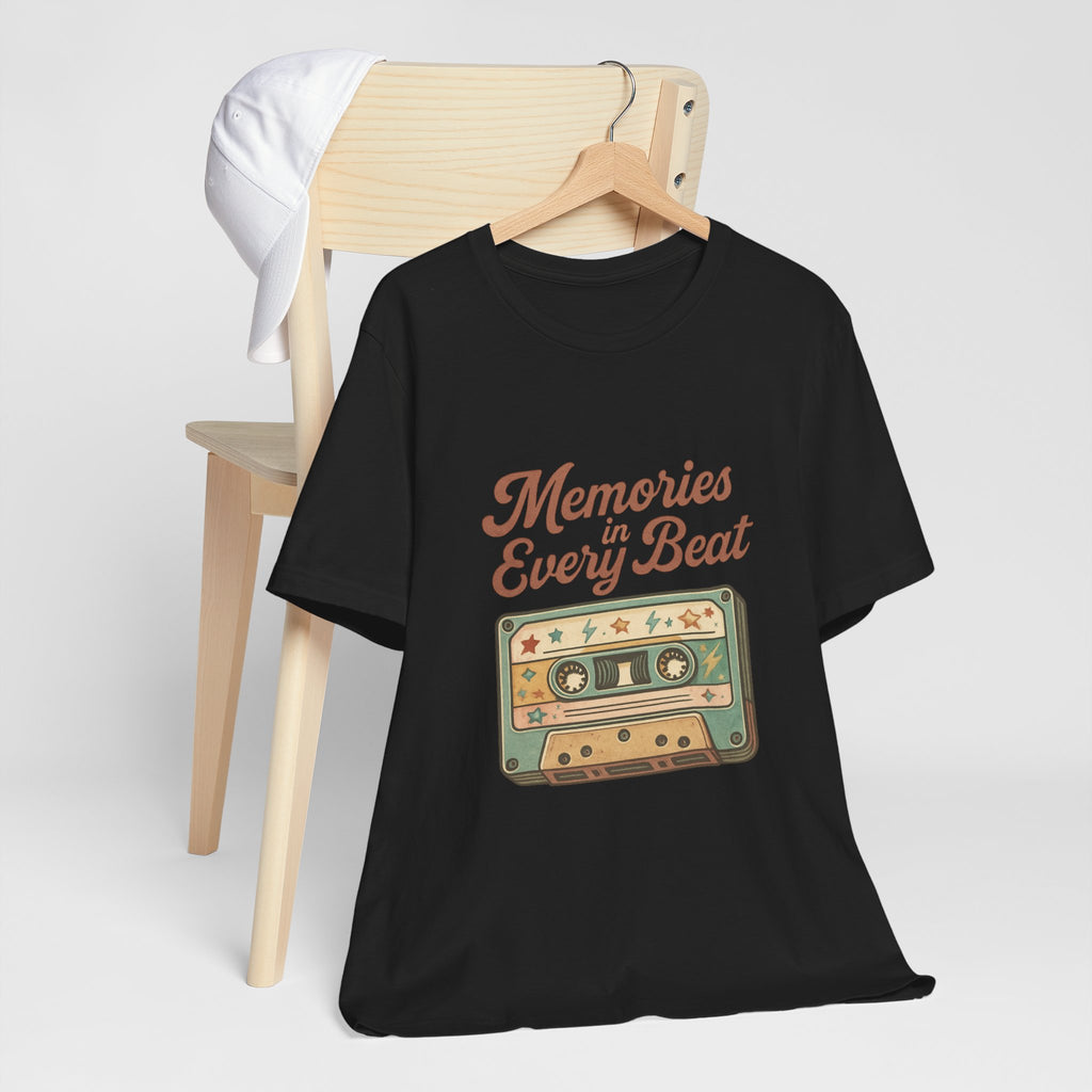 T-Shirt Memories in Every Beat Unisex Jersey Short Sleeve Tee