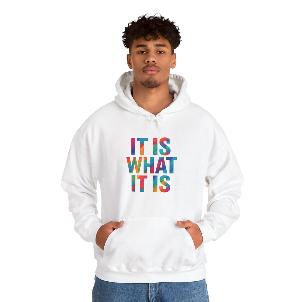 It Is What It Is Hoodie — Casual Comfort Pullover for Everyday Wear