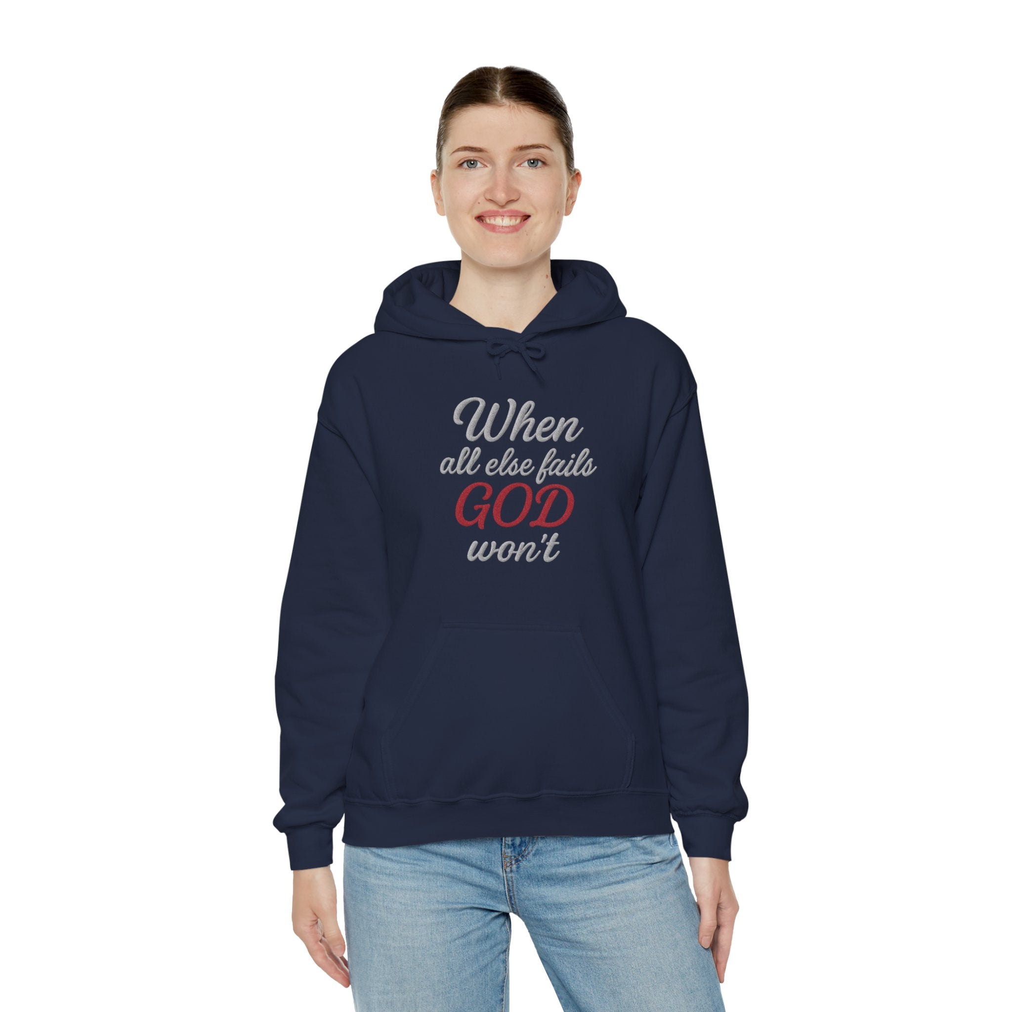 Faith-Inspired Hoodie, Comfortable Pullover
