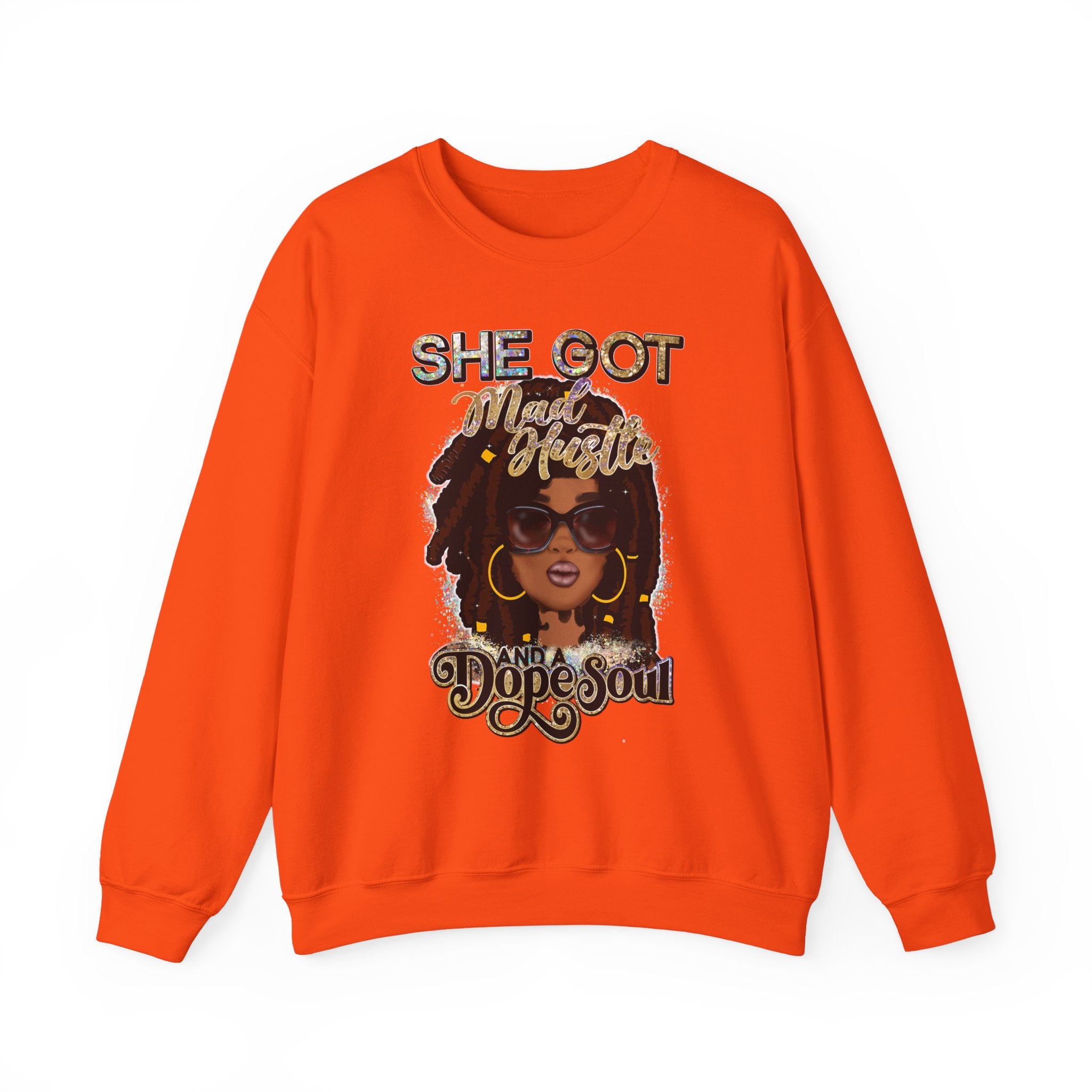 She Got Mad Hustle and a Dope Soul Sweatshirt