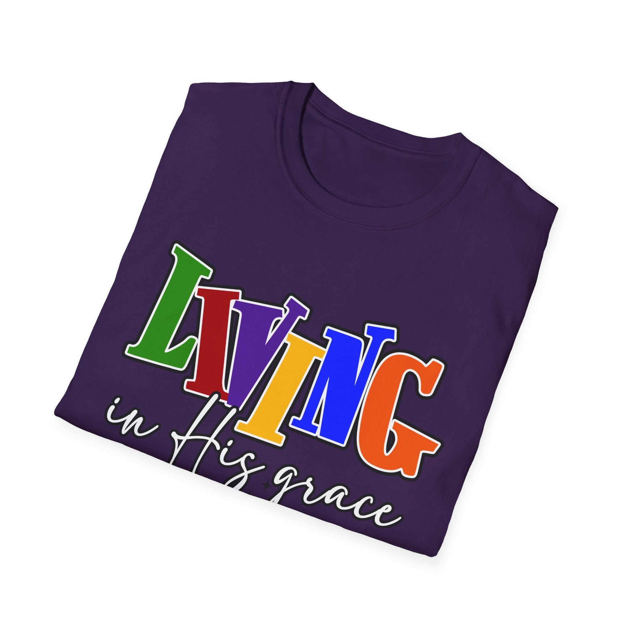 Living in His Grace Christian T-Shirt