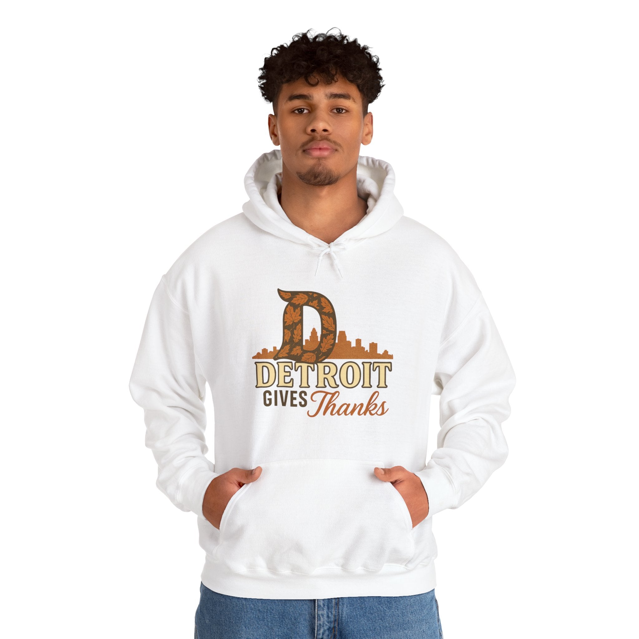 Detroit Gives Thanks Hoodie, Fall Fashion