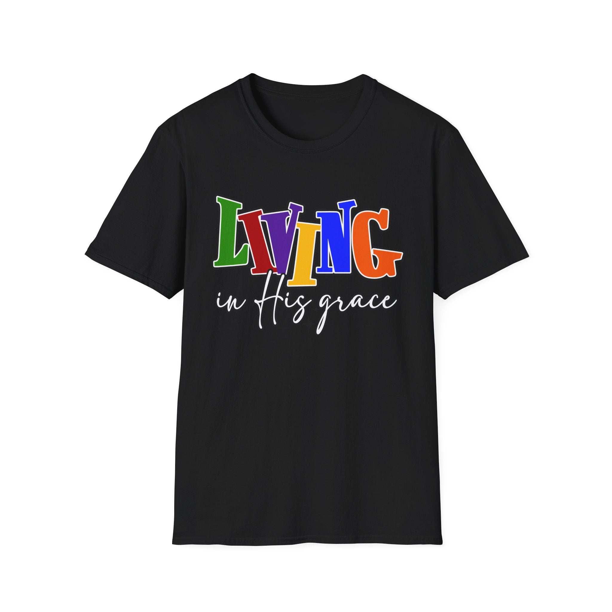 Living in His Grace Christian T-Shirt