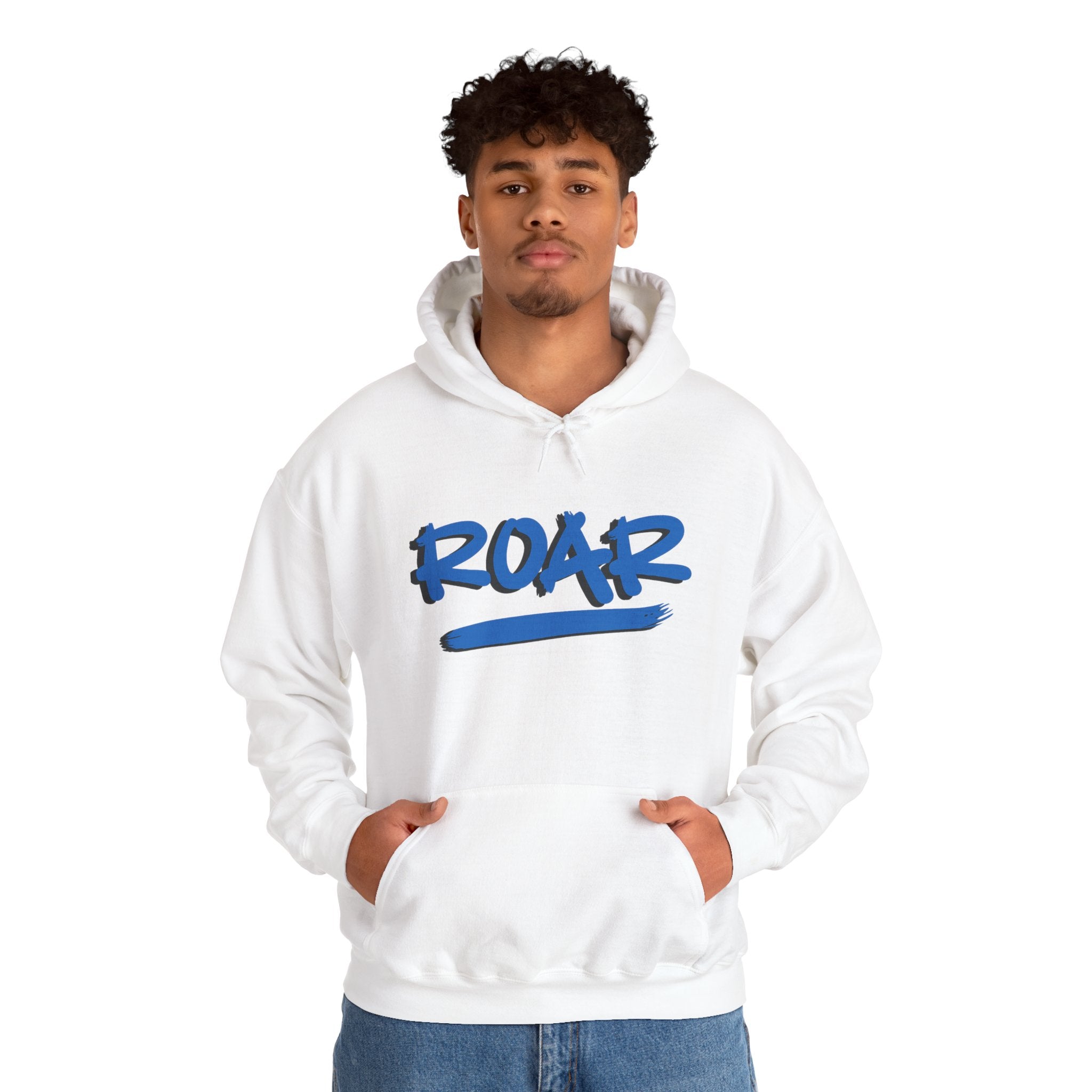 ROAR Unisex Hoodie-Cozy Graphic Hoodie-Street Style