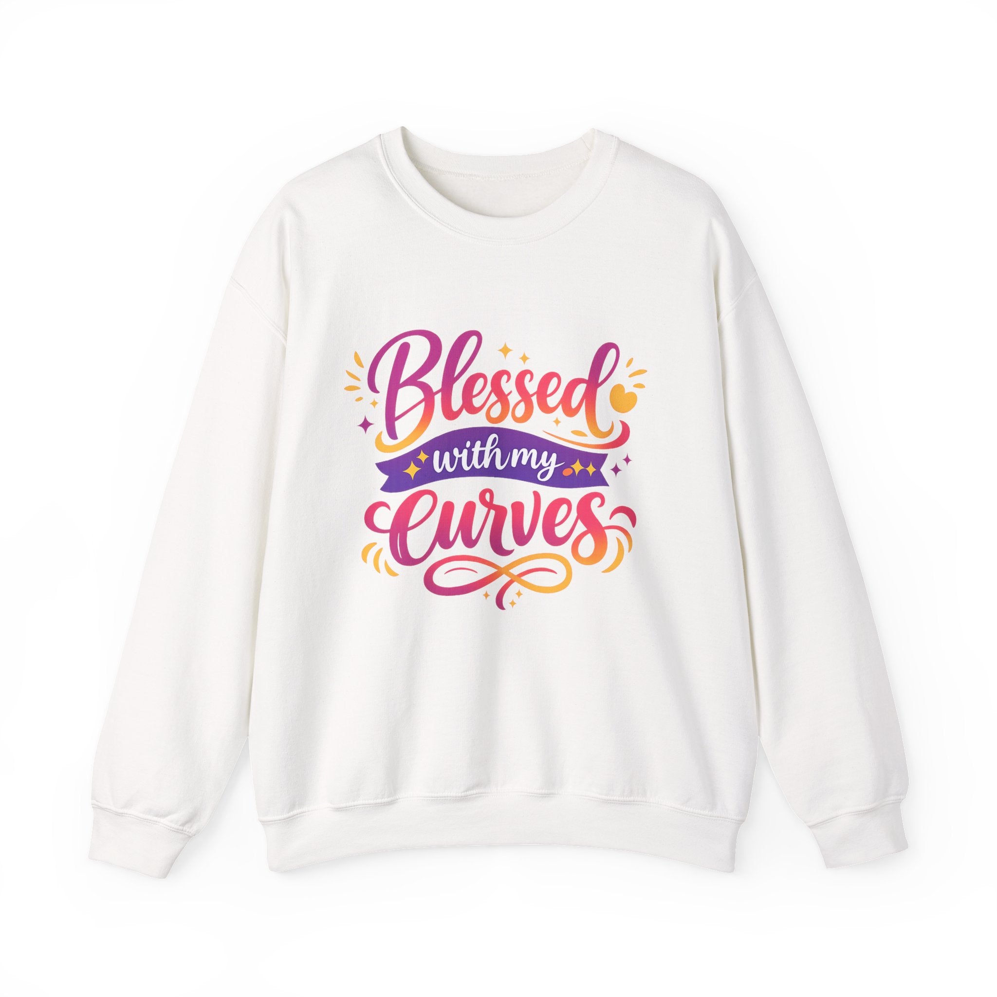 Blessed With My Curves Sweatshirt — Curvy Pride Crewneck