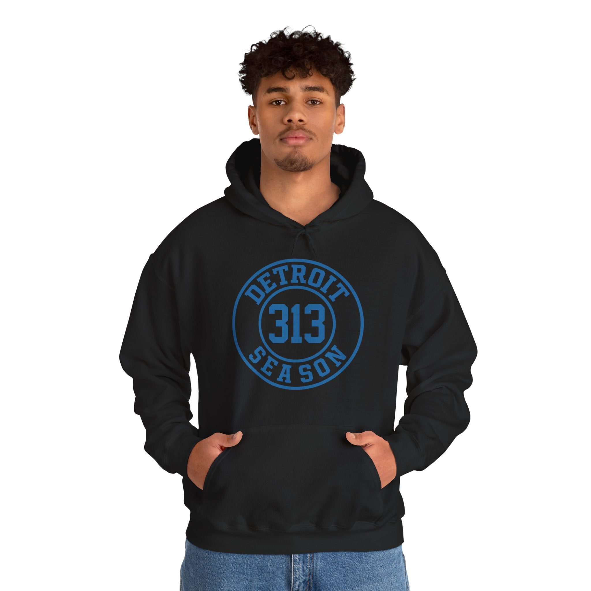 Detroit 313 Circle Pullover Hoodie