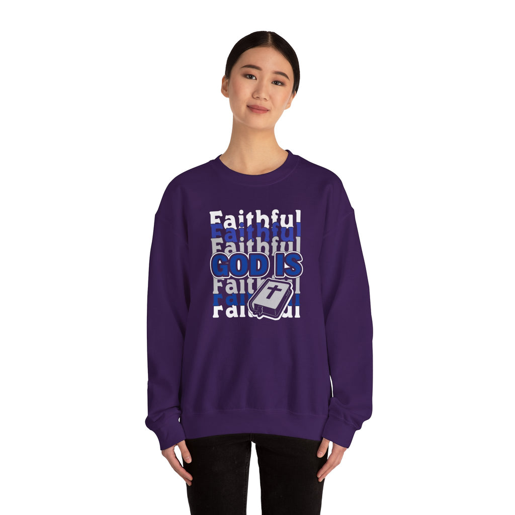 Faithful God Religious Sweatshirt