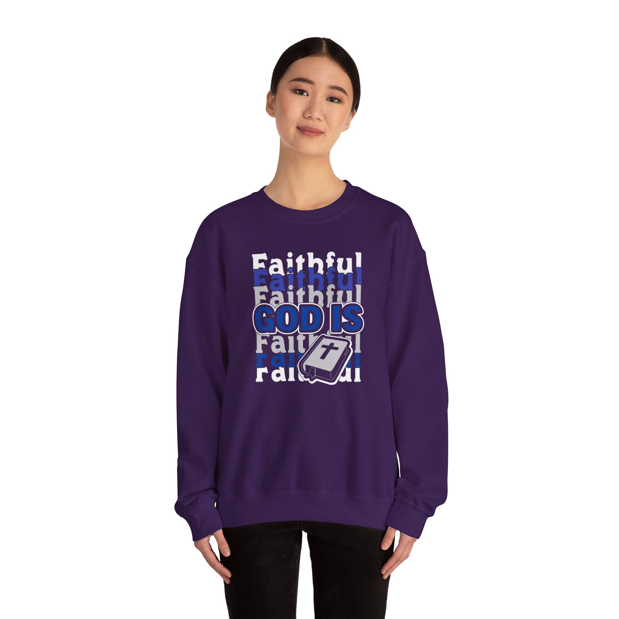 Faithful God Religious Sweatshirt