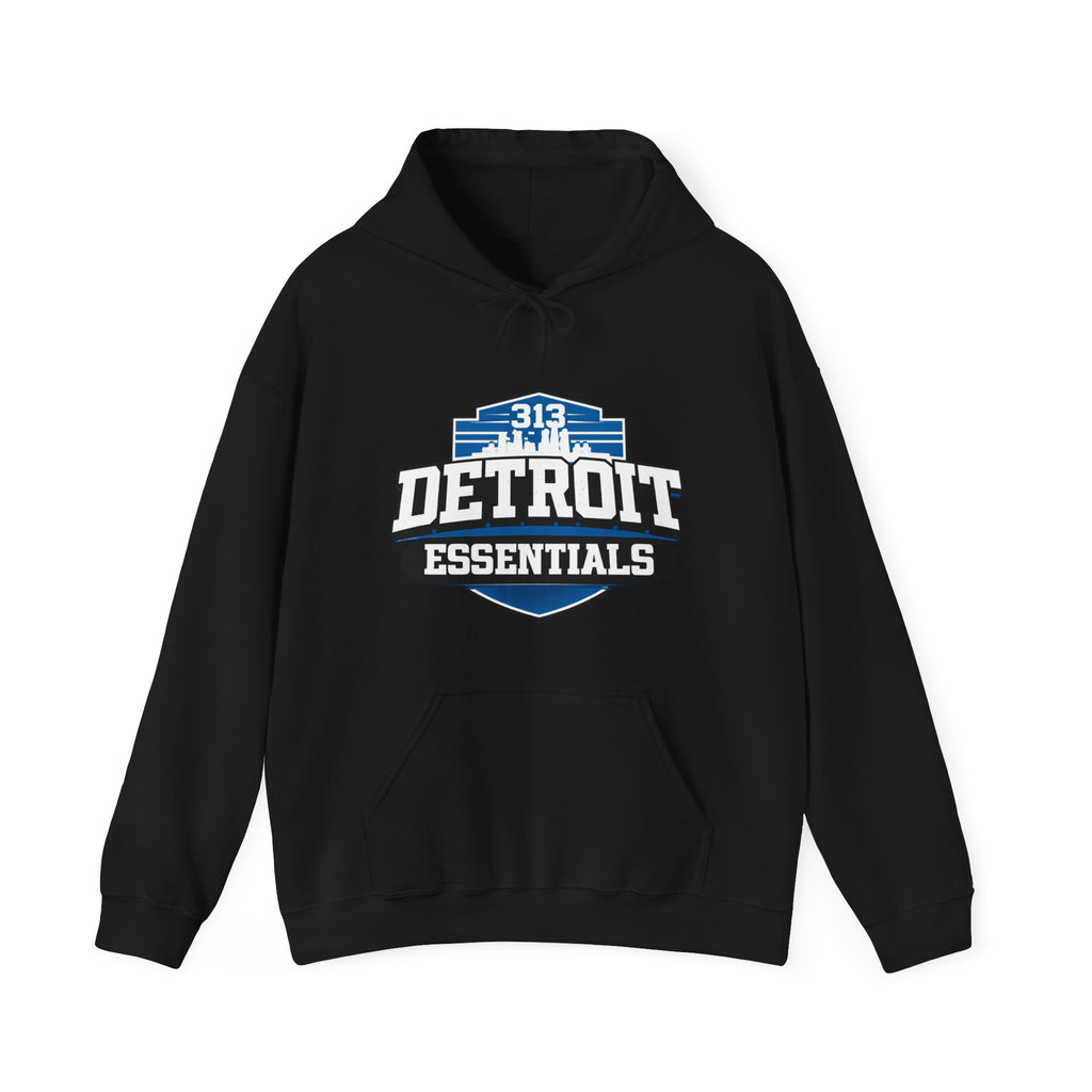 Detroit Essentials Hoodie — 313 Detroit Streetwear Pullover