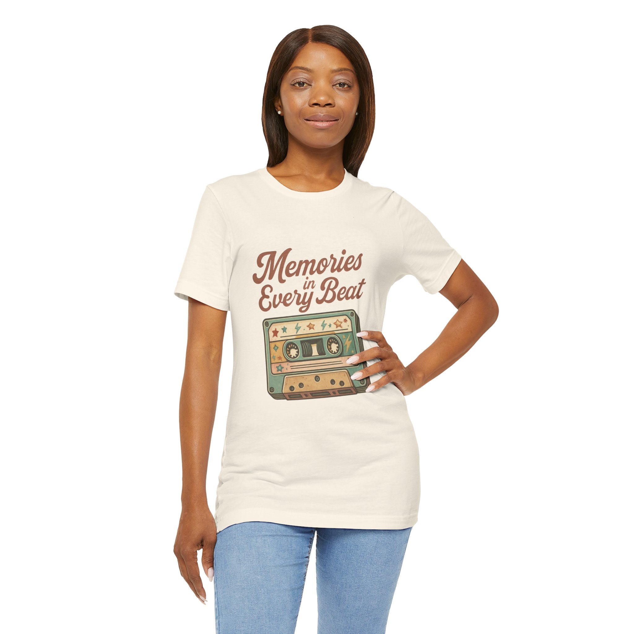 T-Shirt Memories in Every Beat Unisex Jersey Short Sleeve Tee