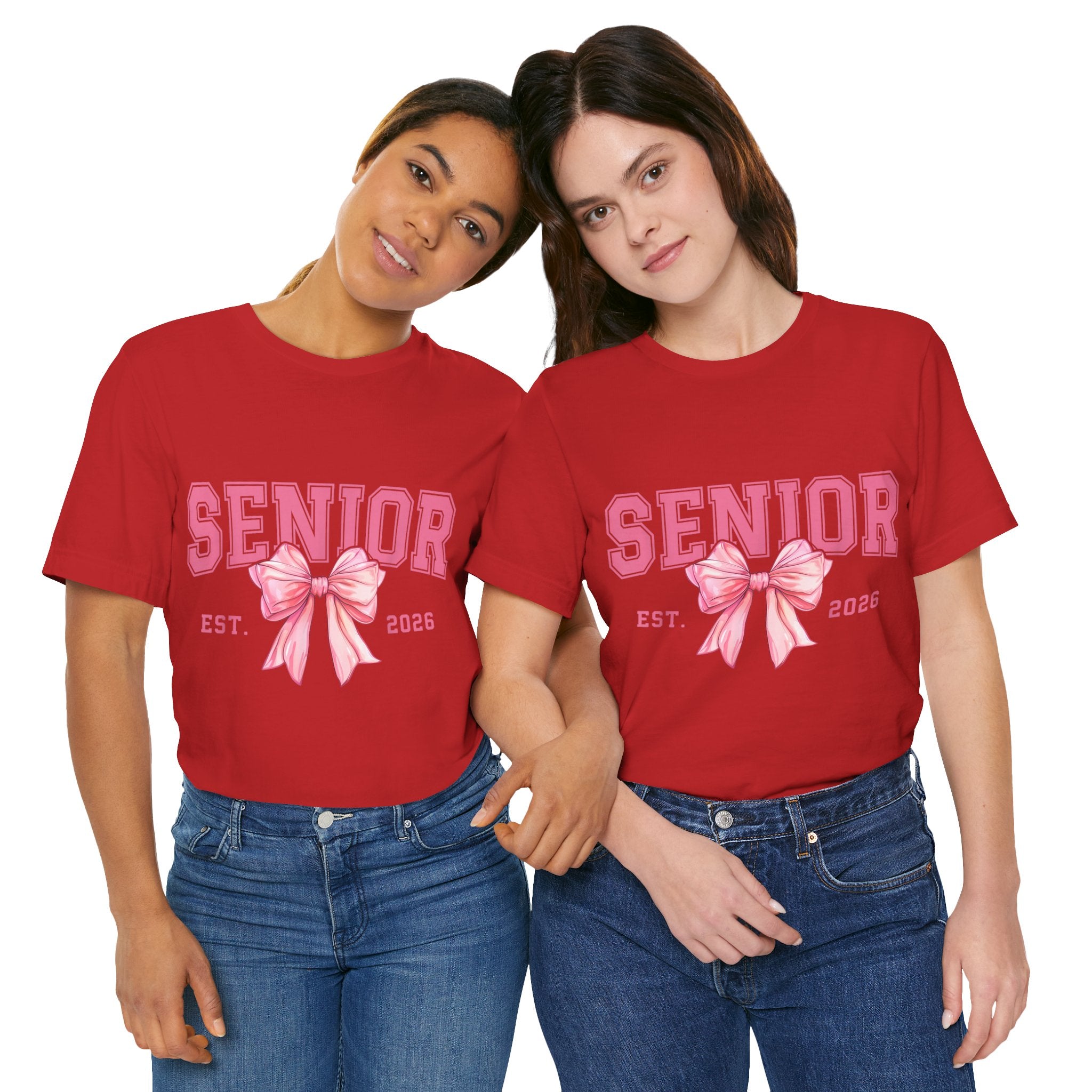 Senior 2026 Short Sleeve Tee with Bow