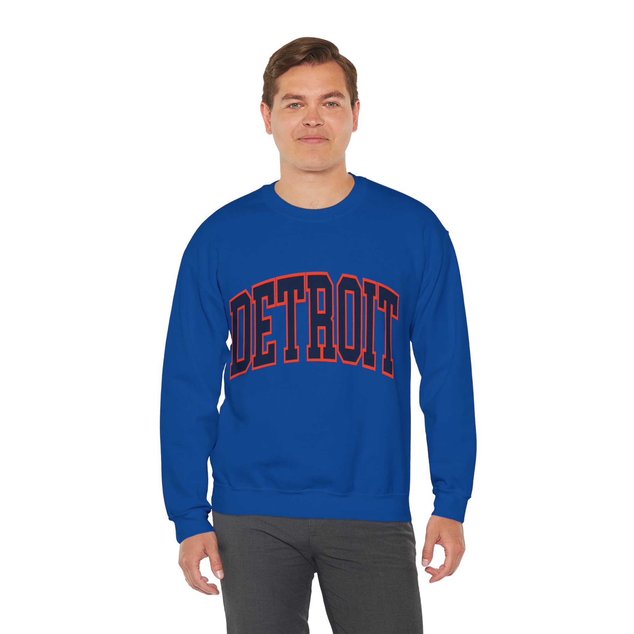 Detroit  Sweatshirt - Vintage Style