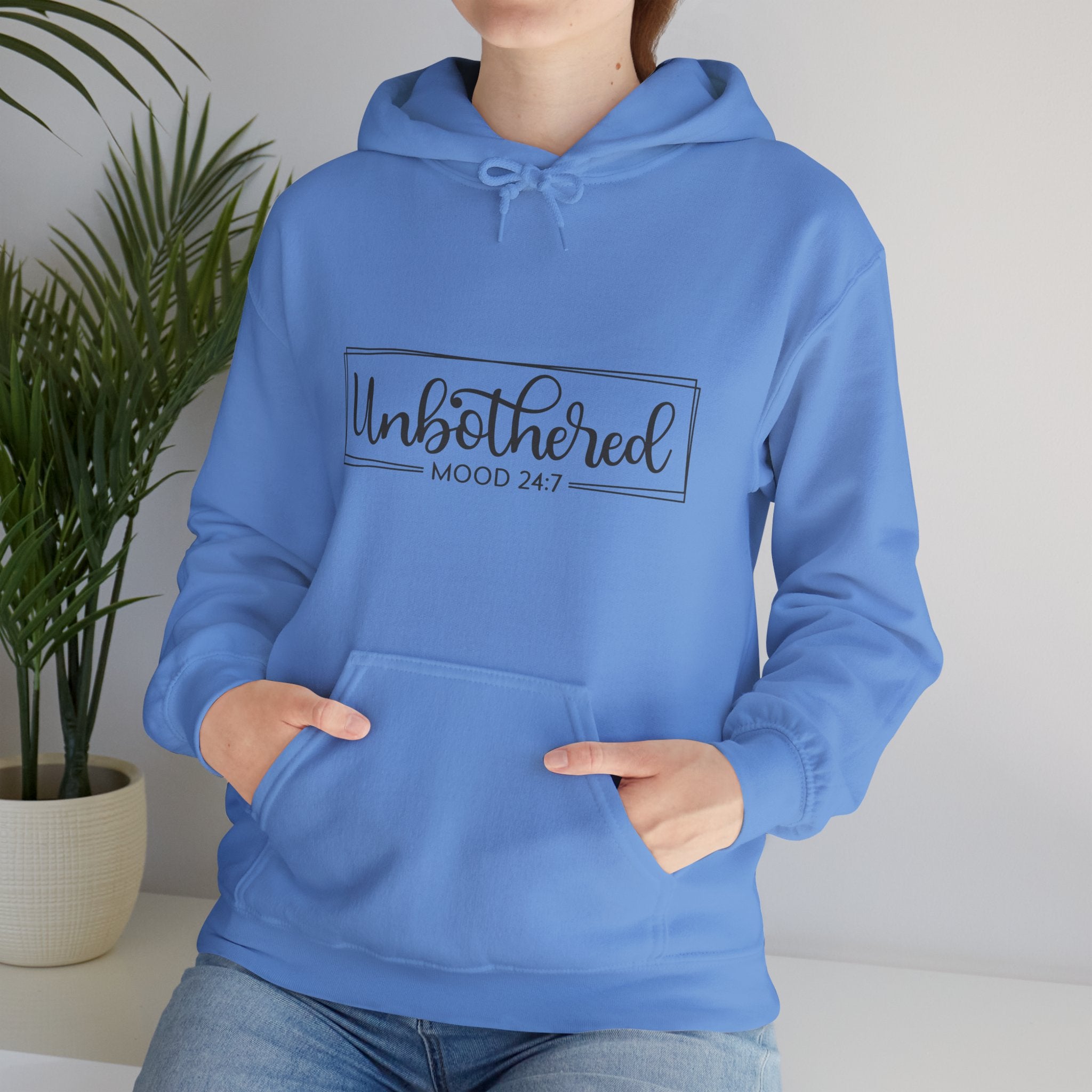 Unbothered Mood 24/7 Hoodie | Confident Cozy Streetwear