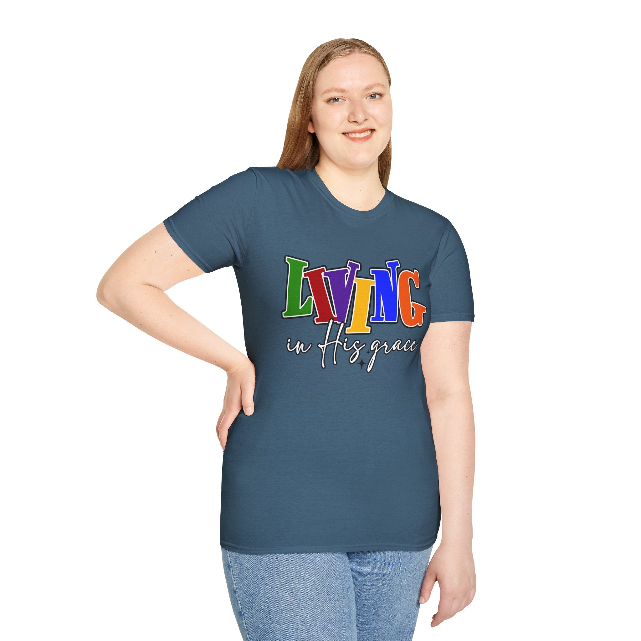 Living in His Grace Faith T-Shirt