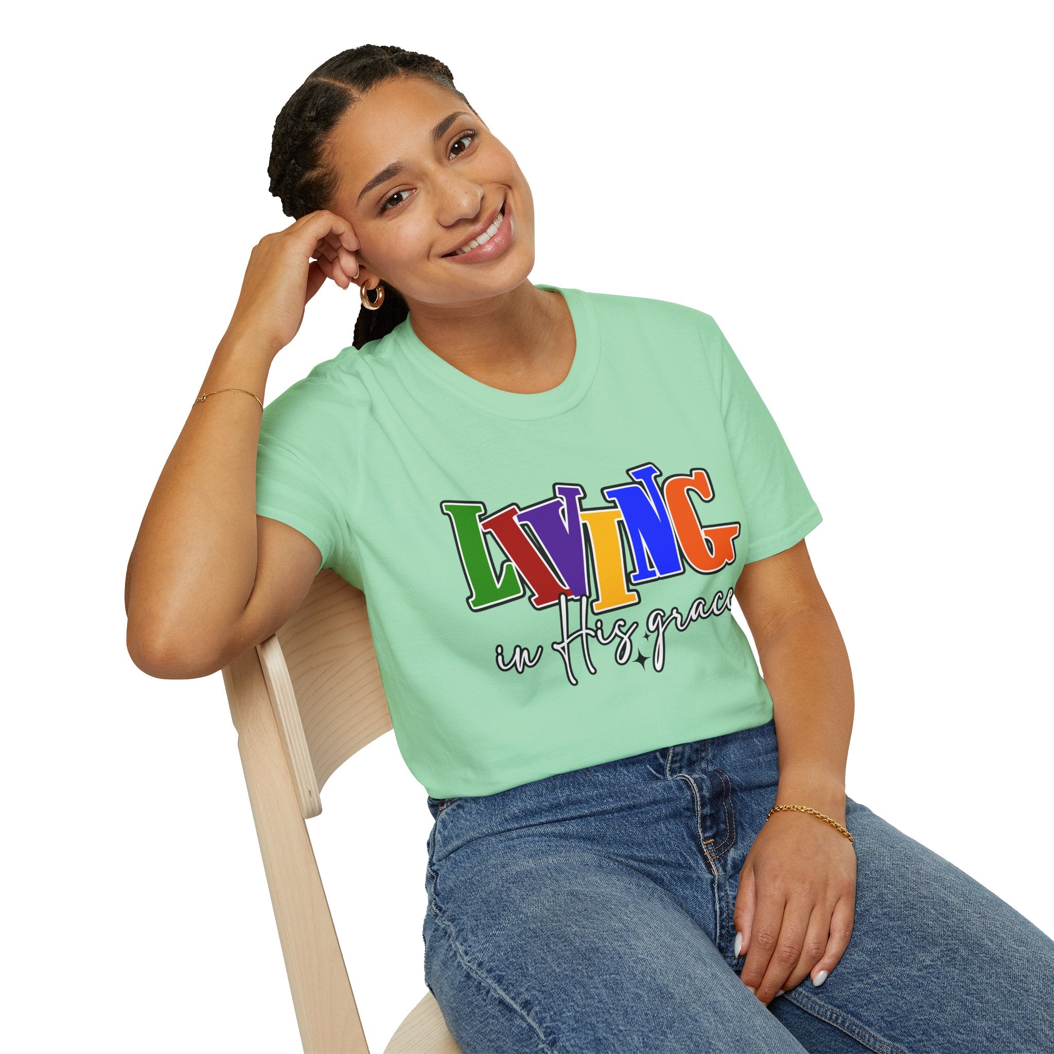 Living in His Grace Faith T-Shirt