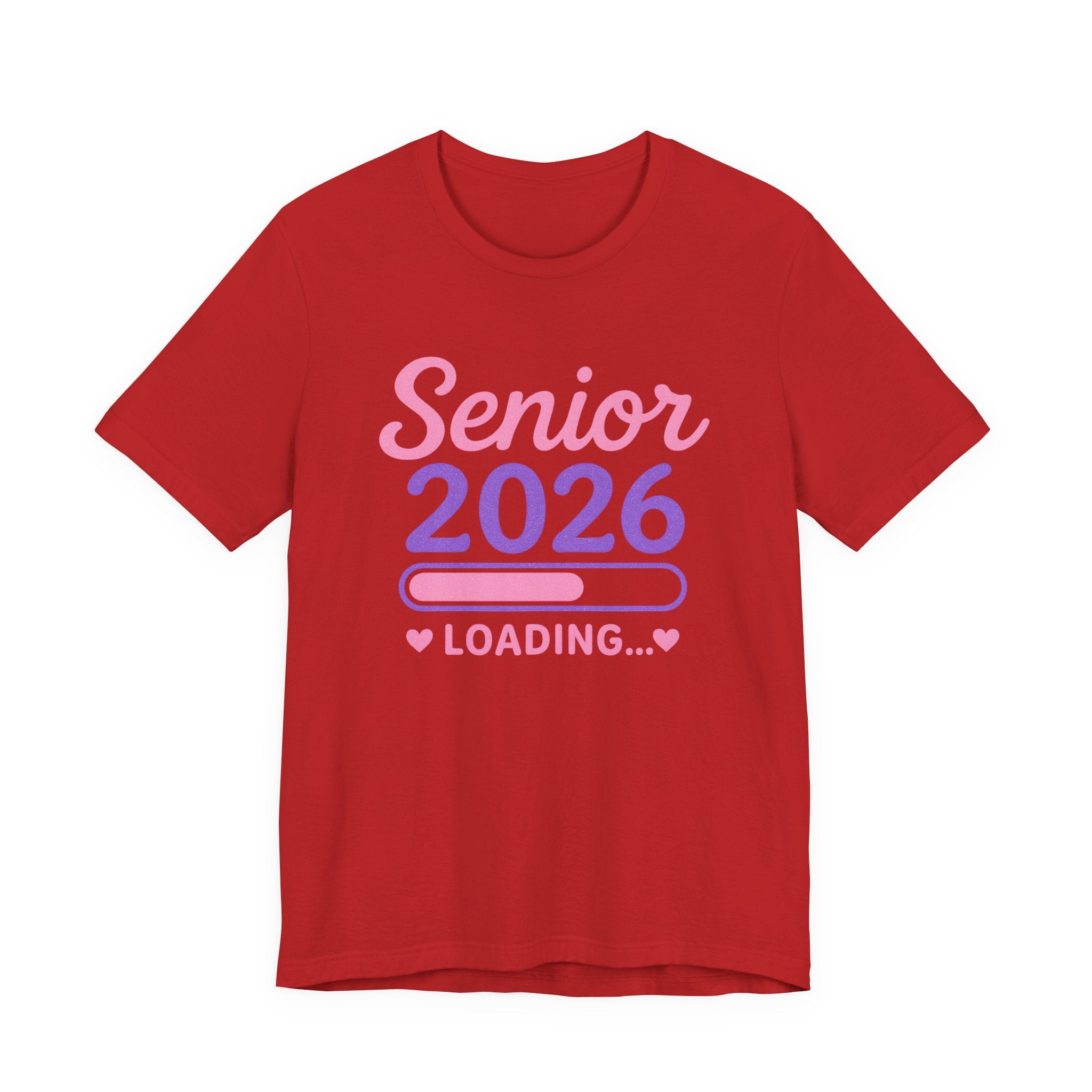 Senior 2026 Loading T-Shirt — Cute Pastel Graduation Tee