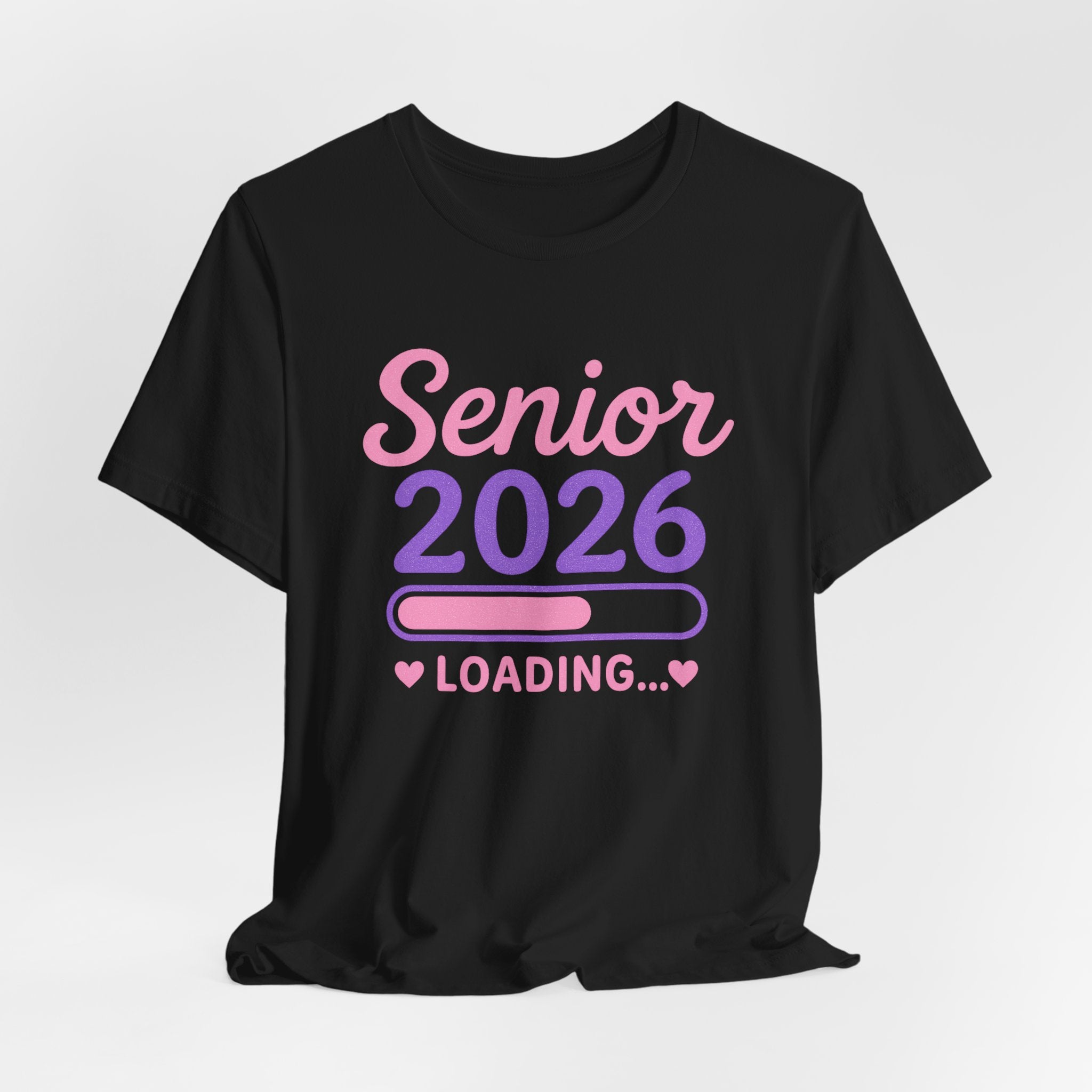Senior 2026 Loading T-Shirt — Cute Pastel Graduation Tee