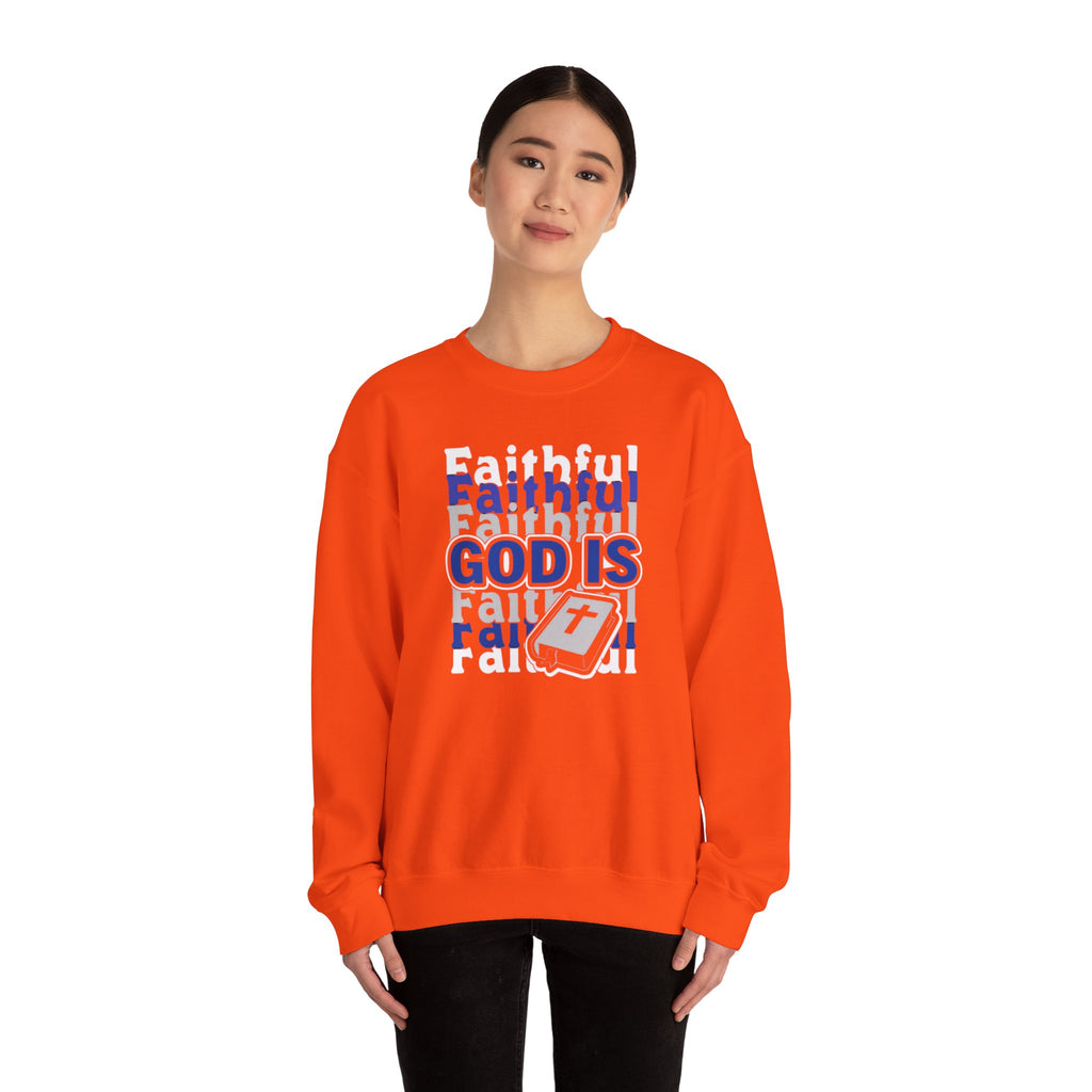 Faithful God Religious Sweatshirt