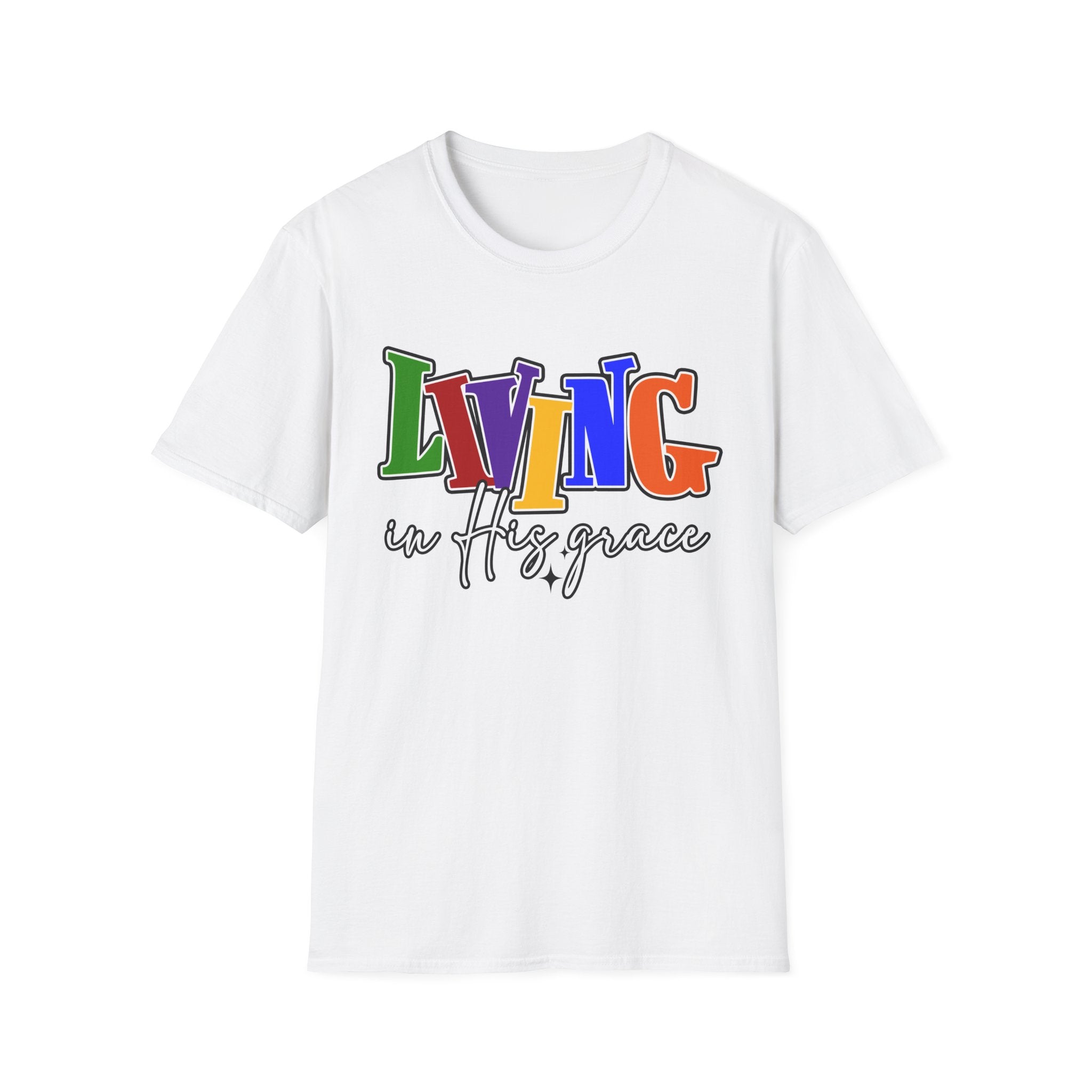 Living in His Grace Christian T-Shirt