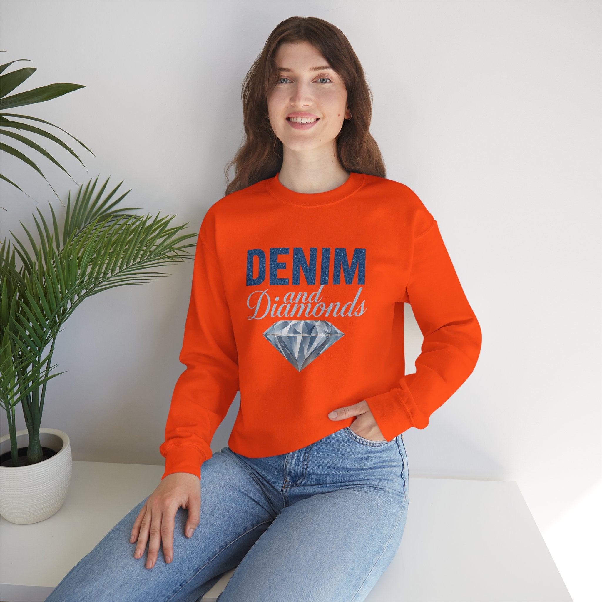 Denim and Diamonds Sweatshirt