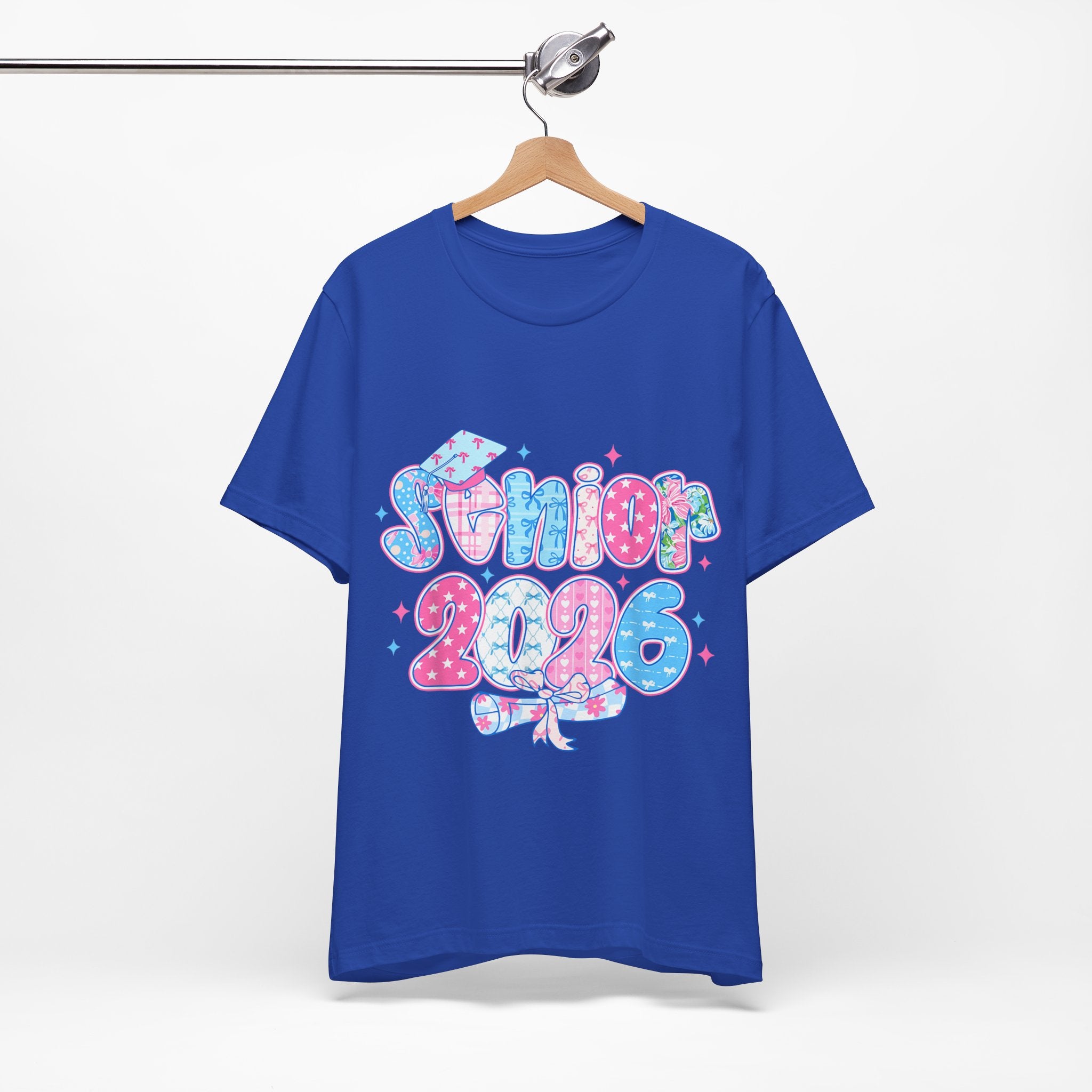 Senior 2026 Celebration Tee - Unisex Jersey Short Sleeve Shirt
